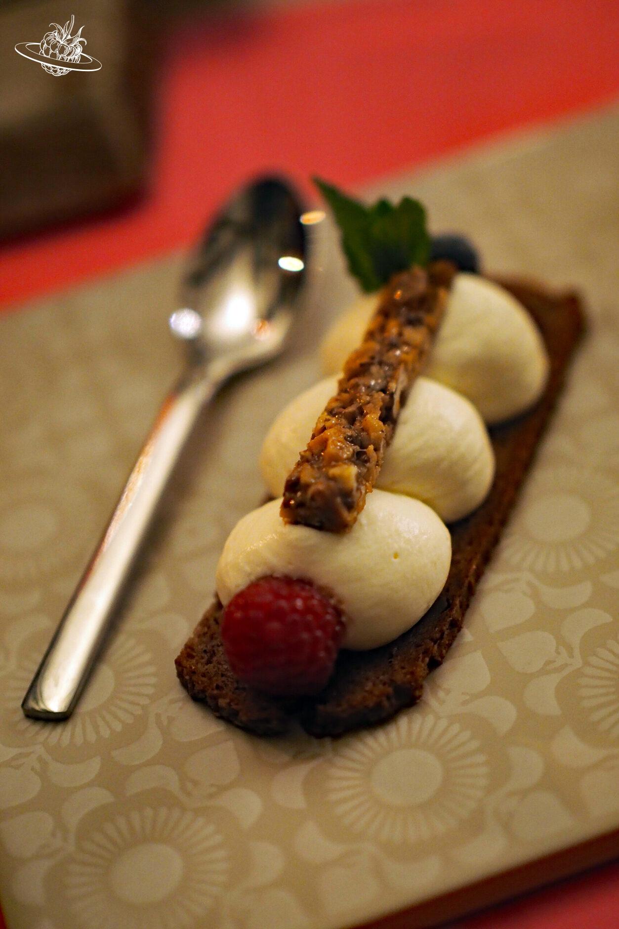 Creme Fraiche Roggenbrot Schnitte