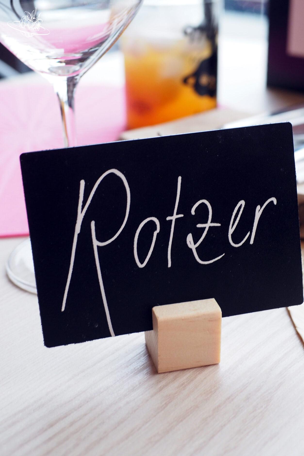 Tischschild Rudi und Trudi Visp