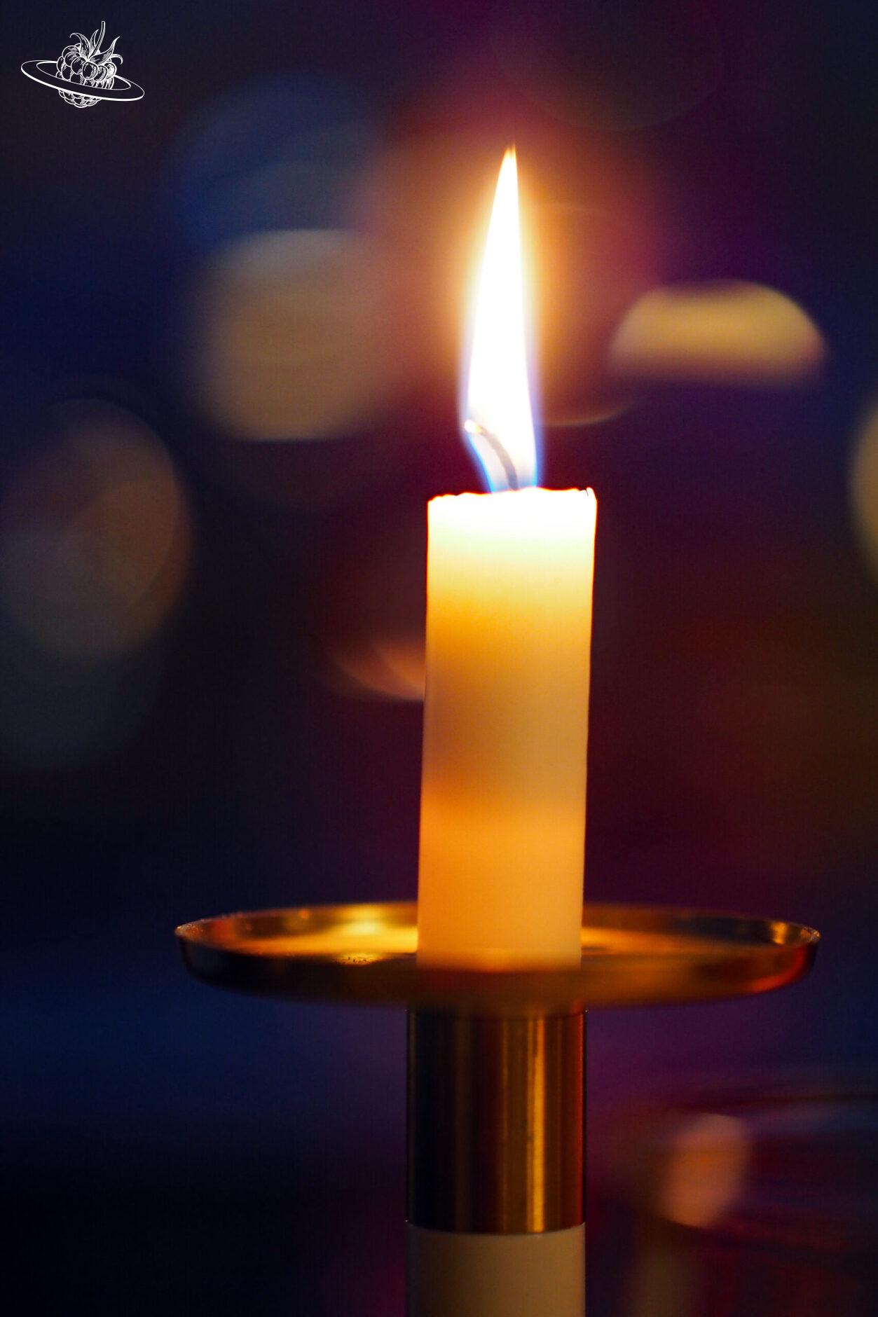 Inneneinrichtung Kerze Rudi und Trudi