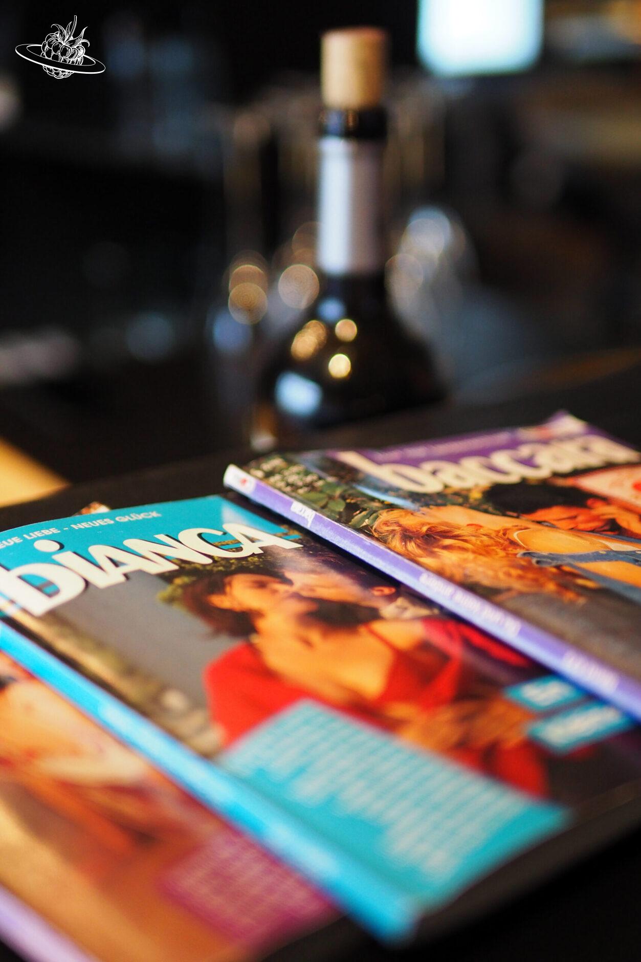 Bianca Heft als Menue fuer Rudi und Trudi