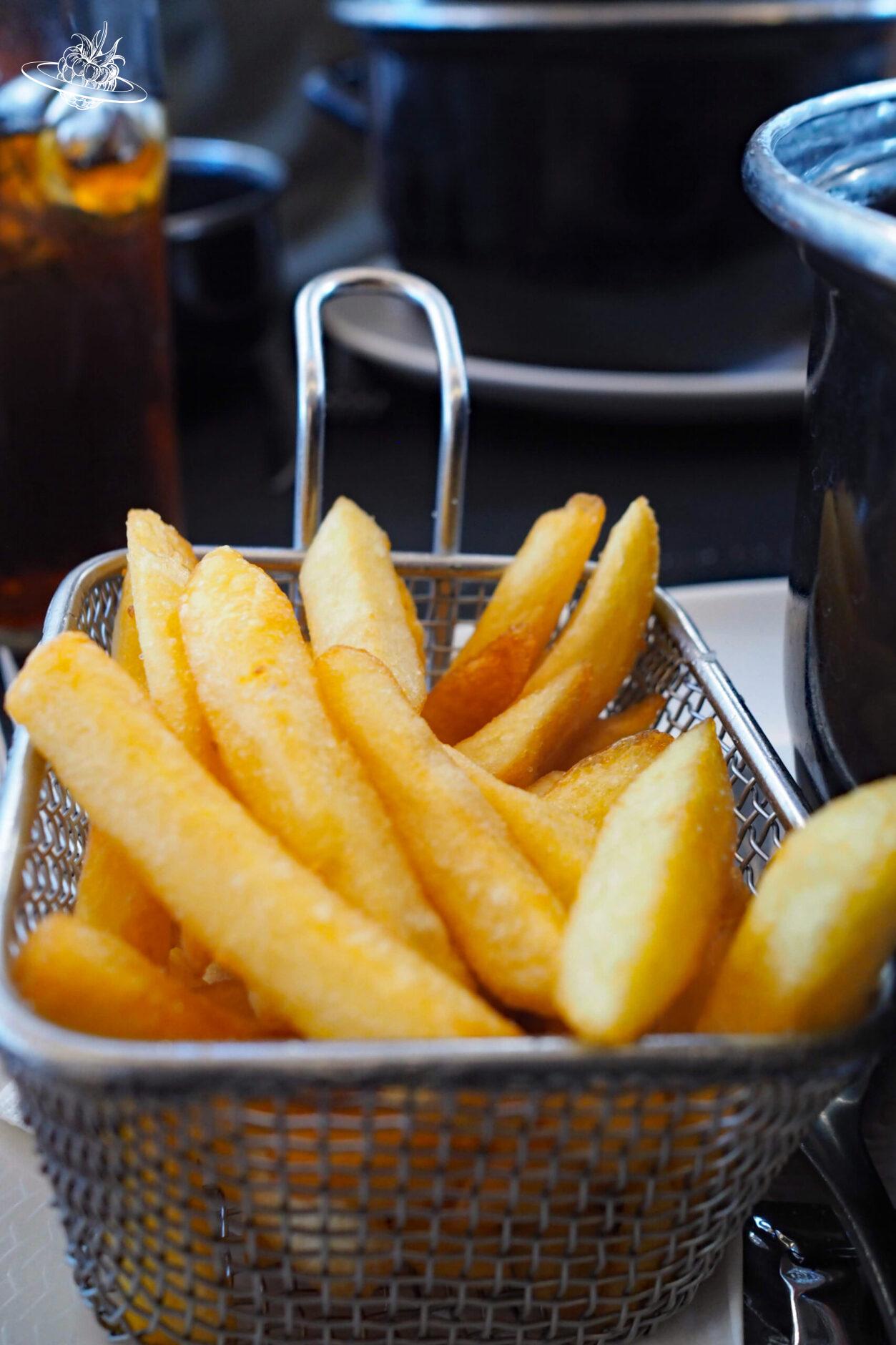 Frites im Restaurant Le Bilig, Monaco