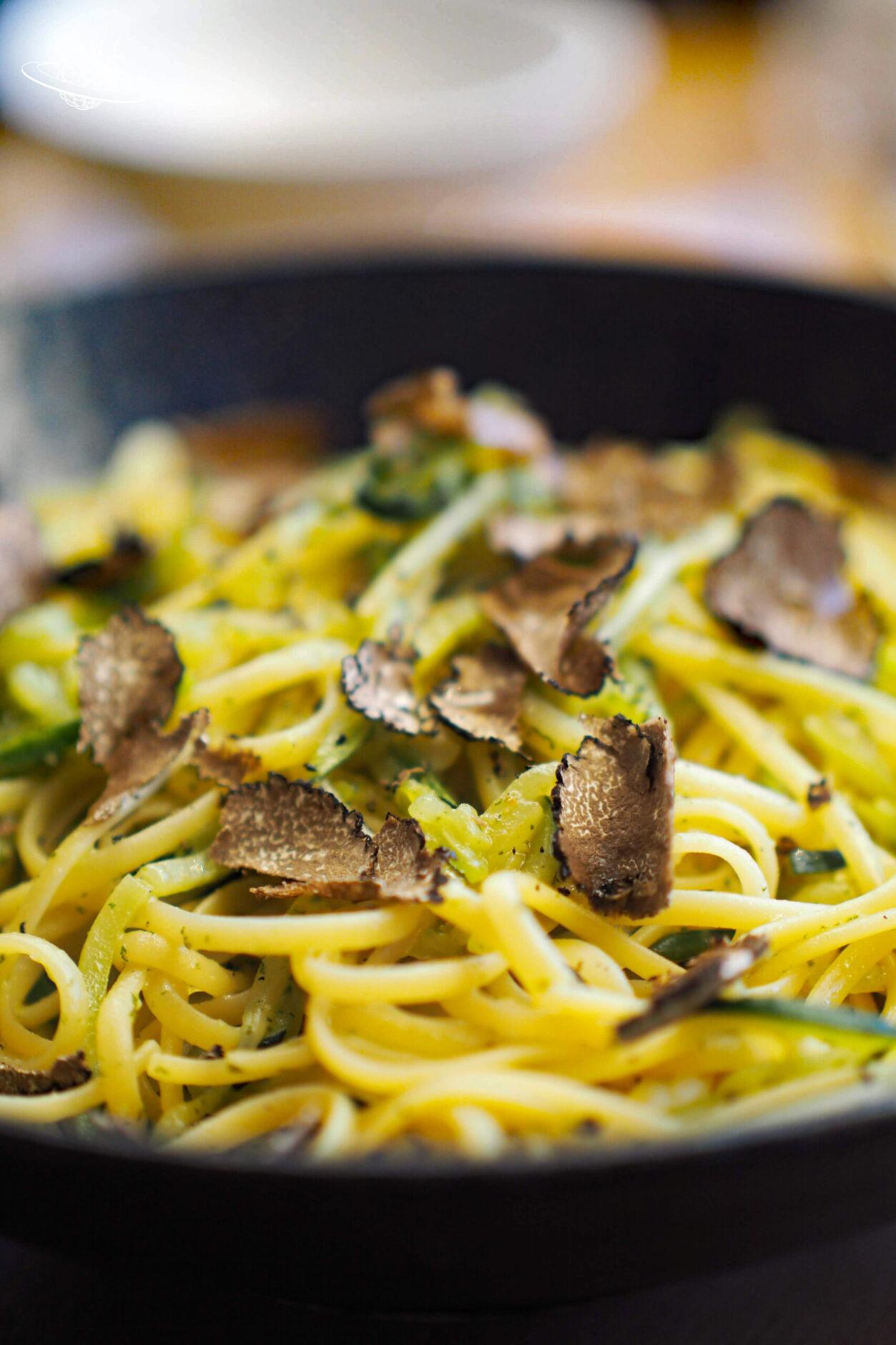 Trüffel-Teigwaren im Restaurant Horizon Deck, Monaco