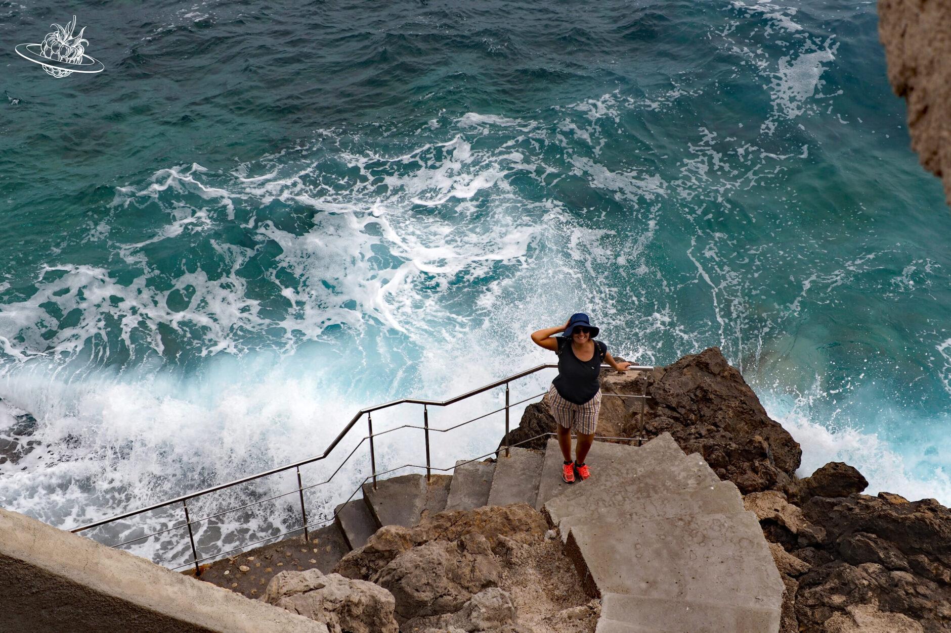 Andrea am Crique des Pêcheurs in Monaco