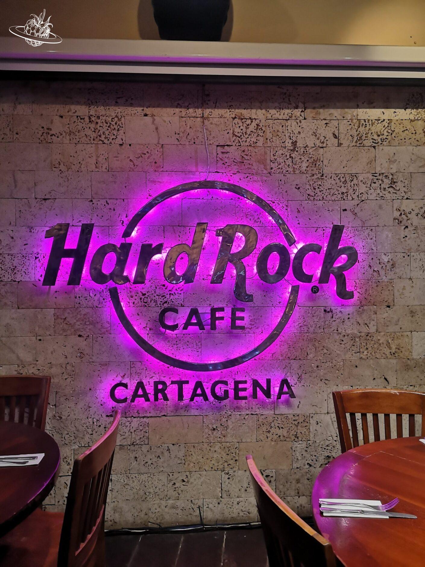 Logo des Hard Rock Cafe Cartagena