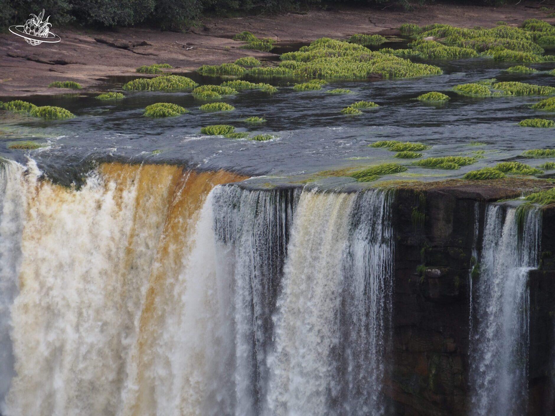 Nahaufnahme des Wasserfalls