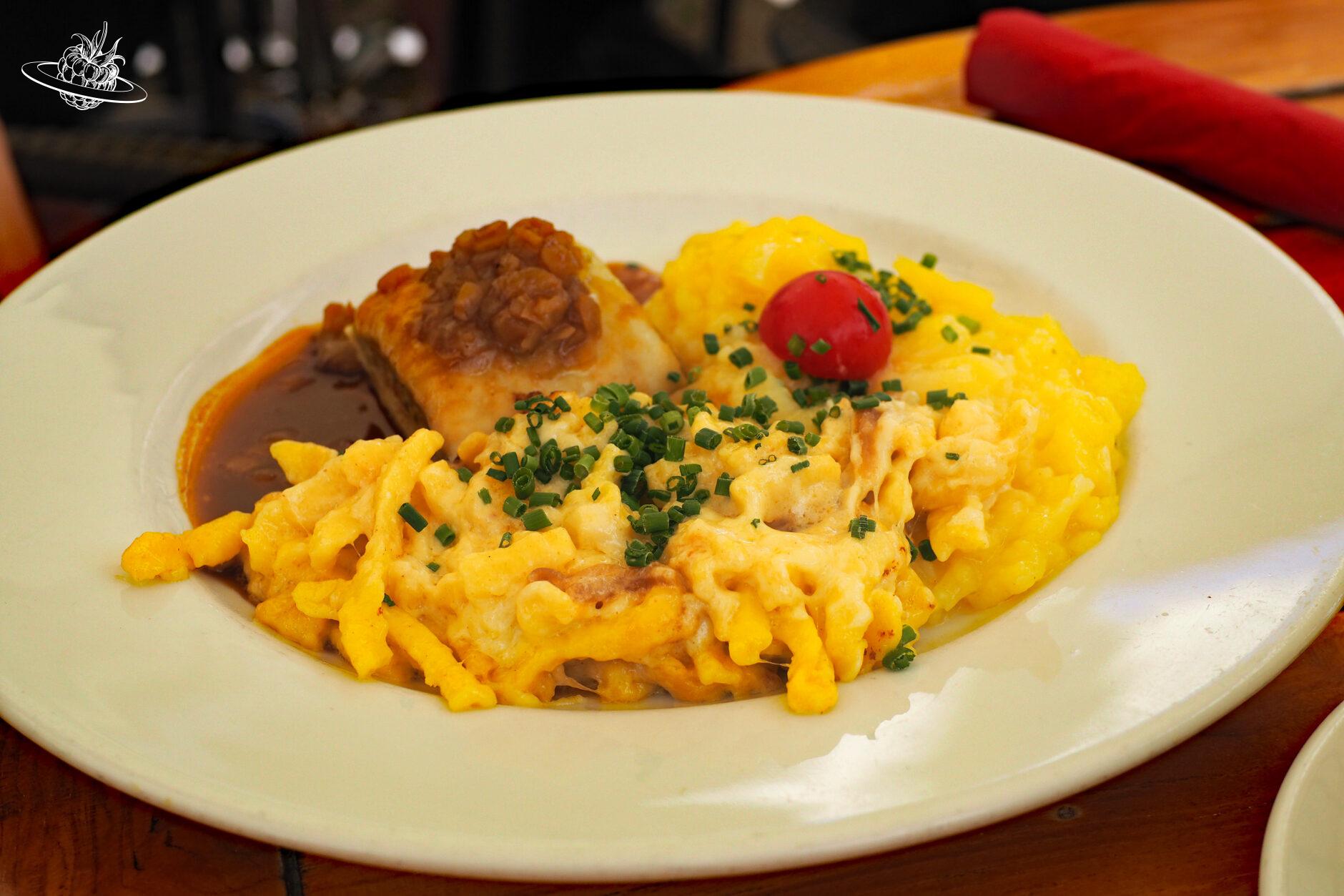 Spätzle-Maultaschen