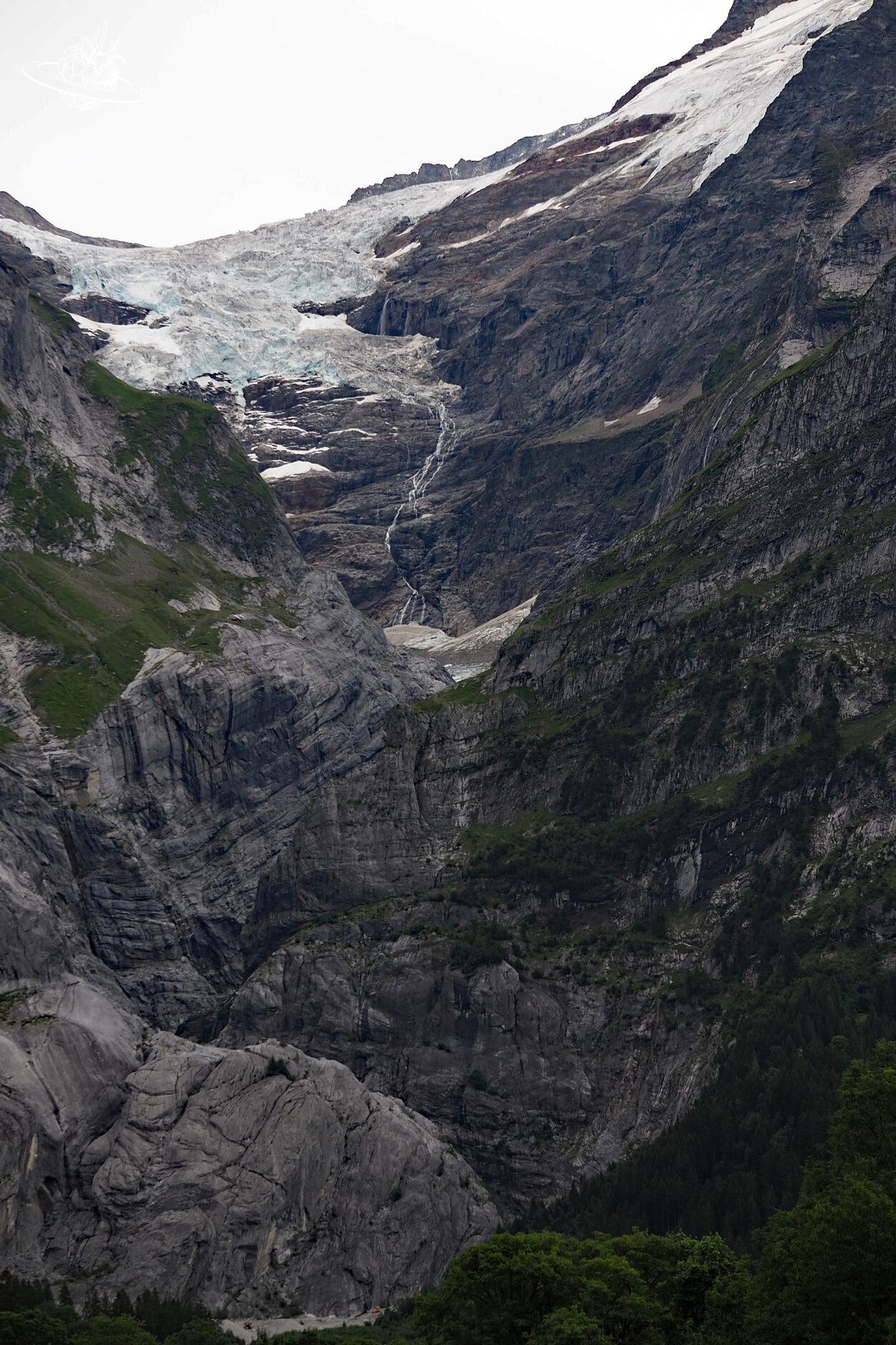 Blick auf den Oberen Grindelwaldgletscher
