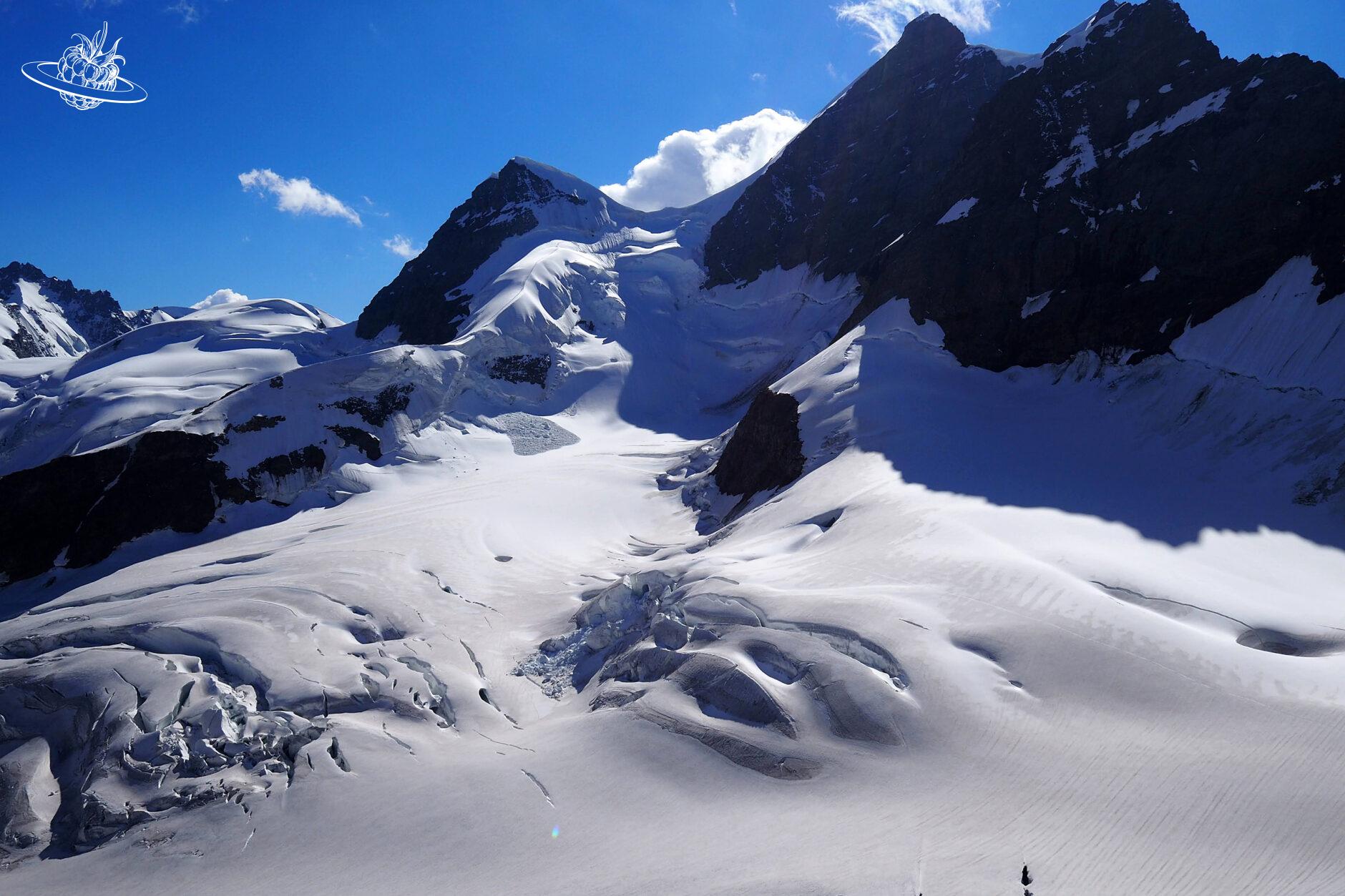 Gletscher unter der Jungfrau