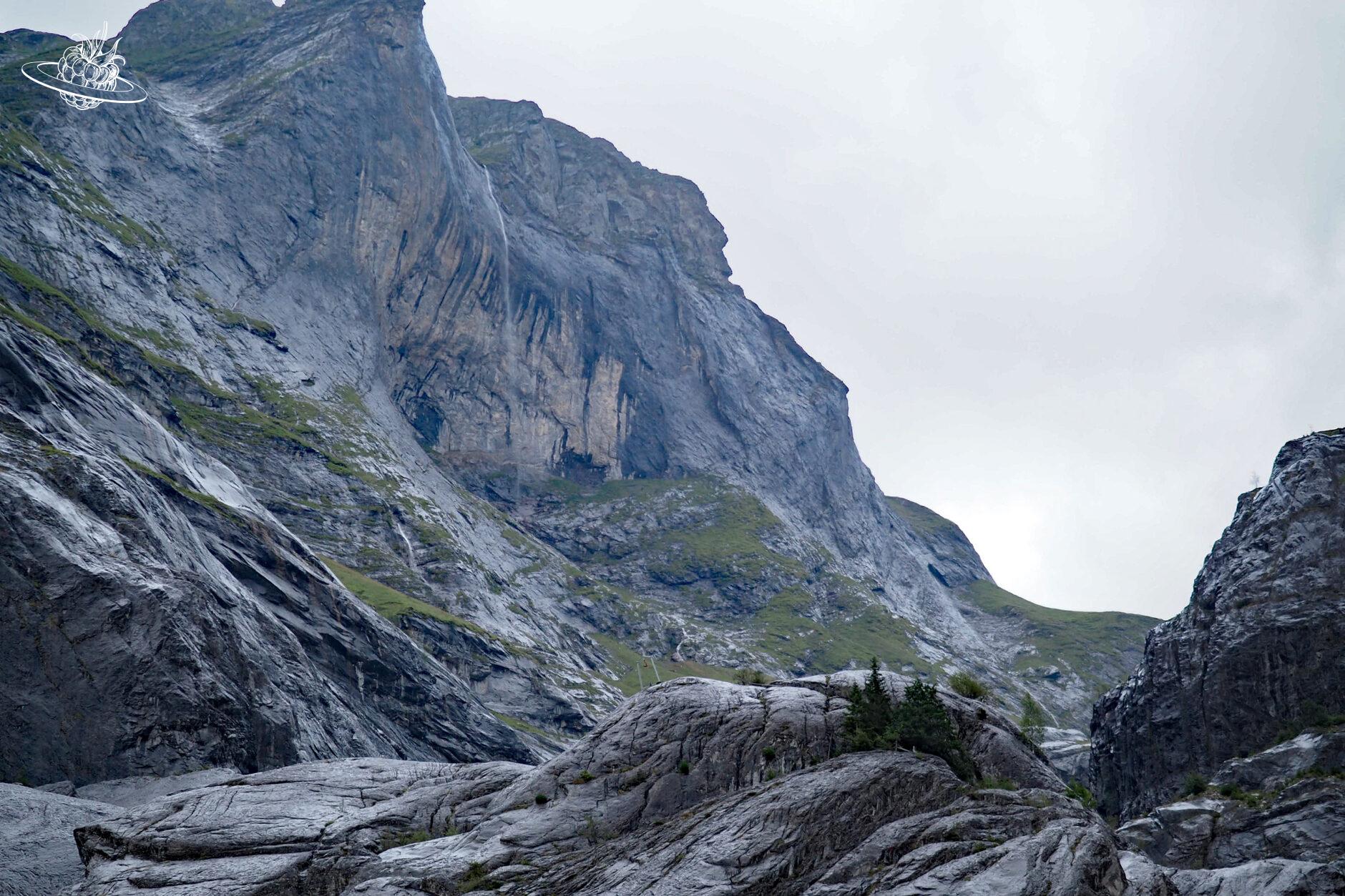 Wetterhorn mit Wasserfall