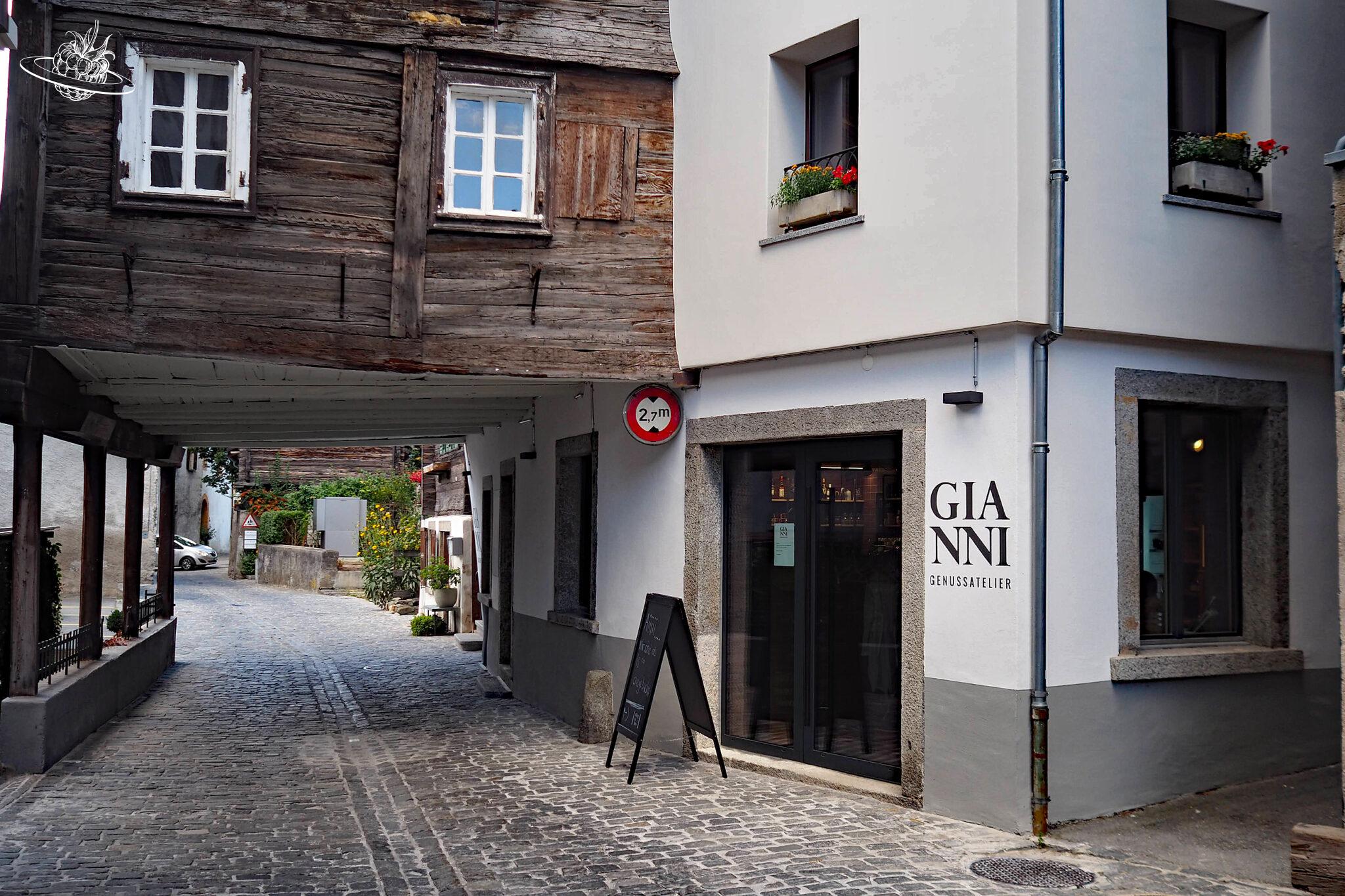 Apéro- und Restaurant-Tipp in Naters, Brig : GIANNI Genussatelier