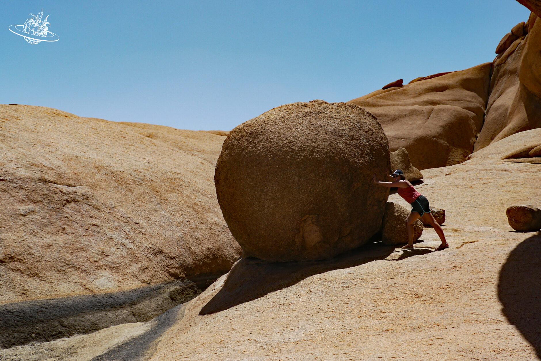 Steine in Namibias Nationalpark