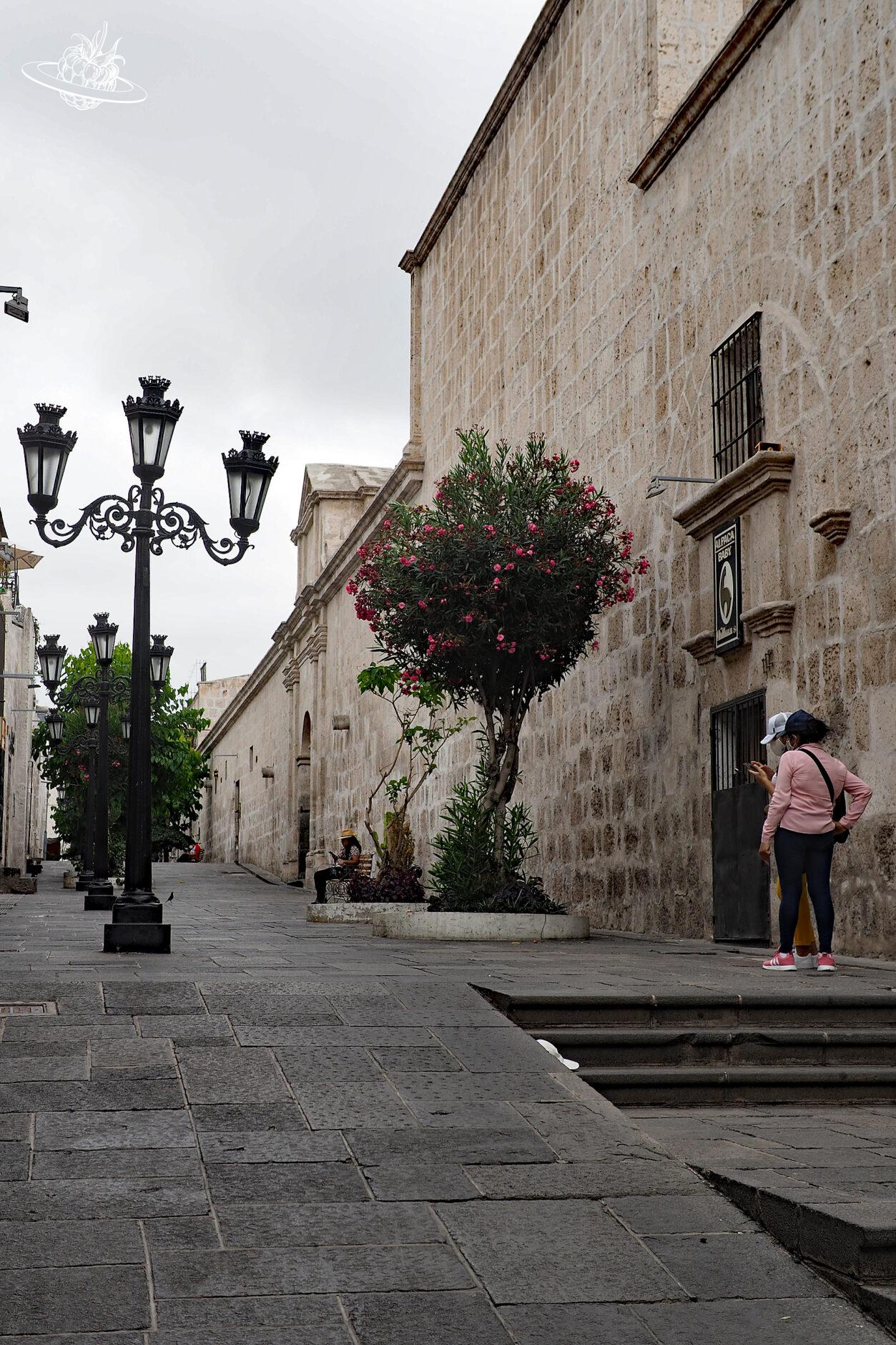 Schmucke Gasse in Arequipe