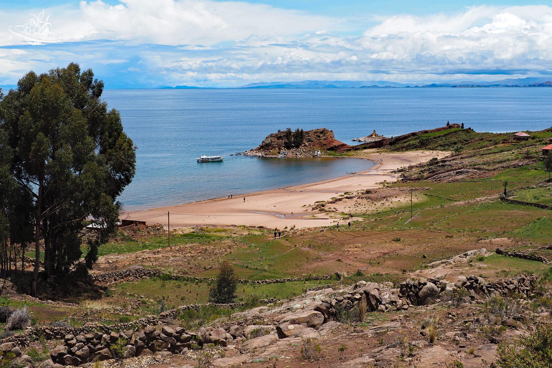 Strand am Titicacasee