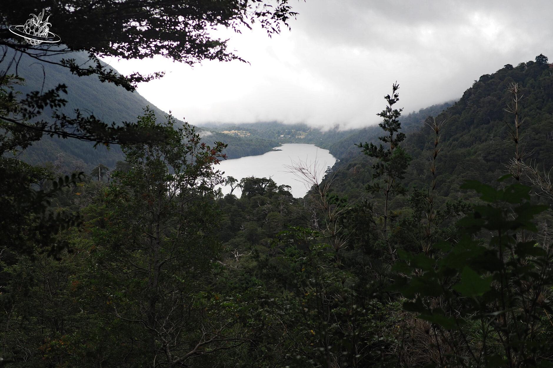 Huerquehue Blick auf den See