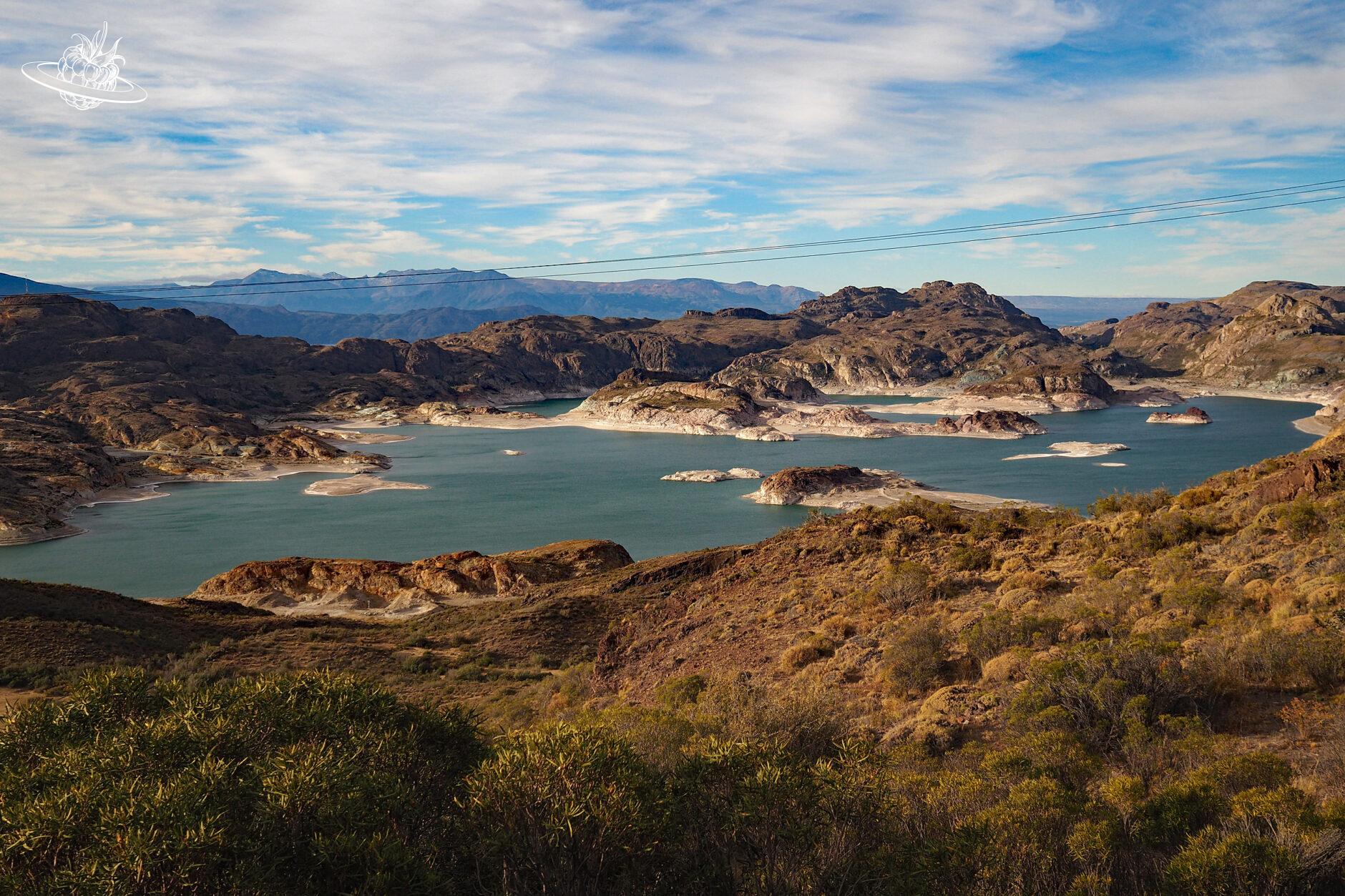 stausee in patagonien