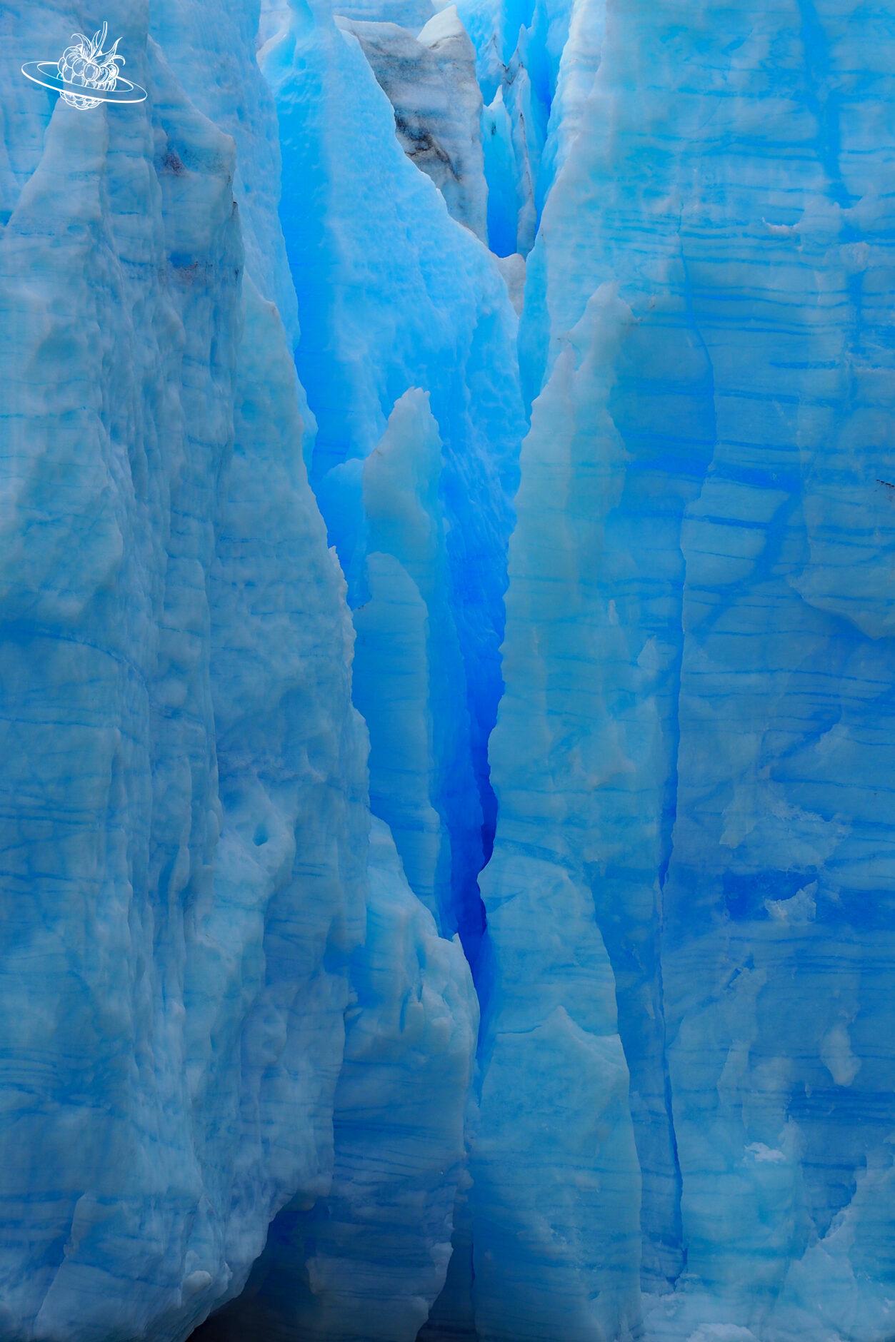 blauer gletscher
