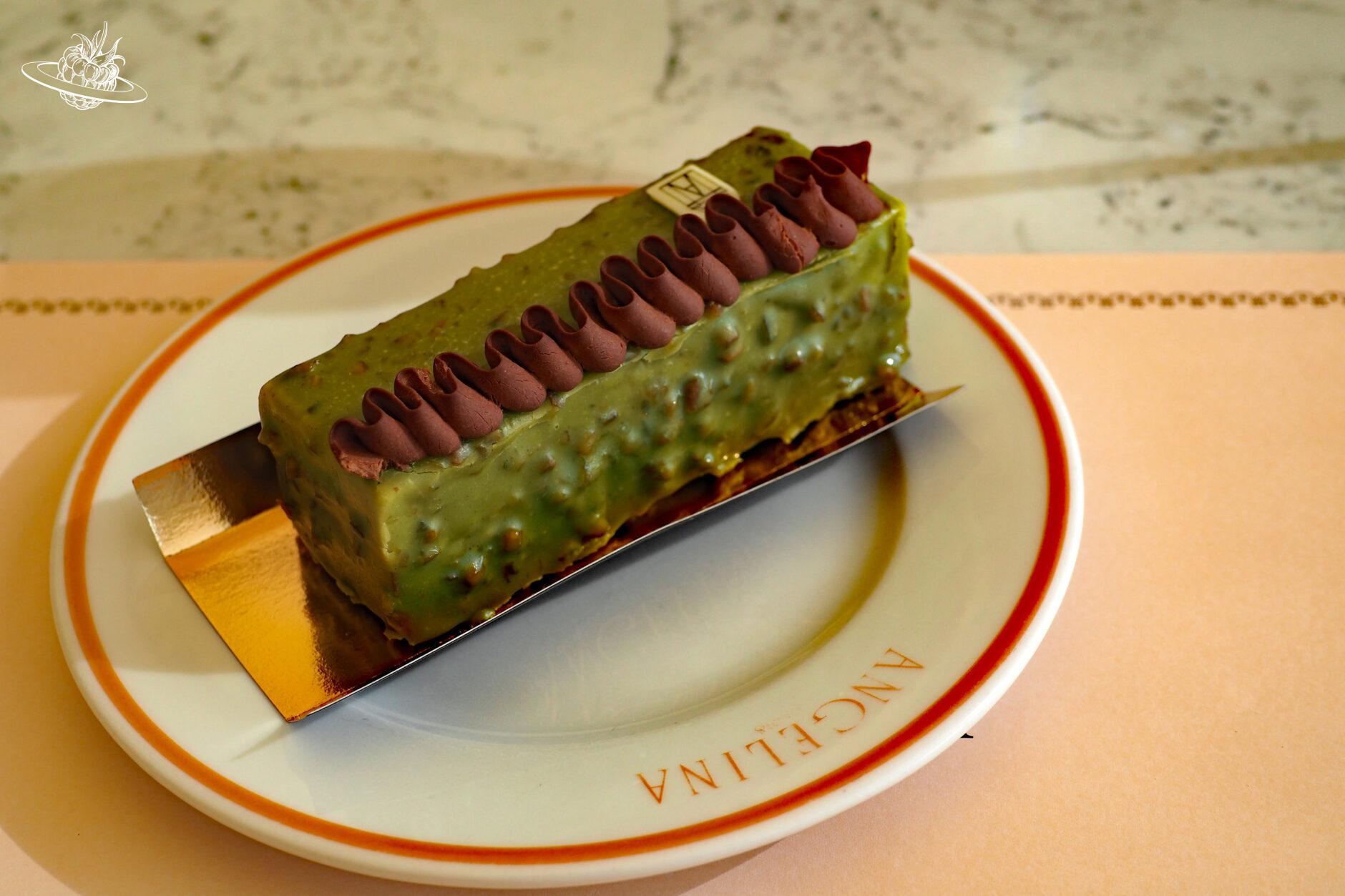 Pistazienschokolage-Gebäck