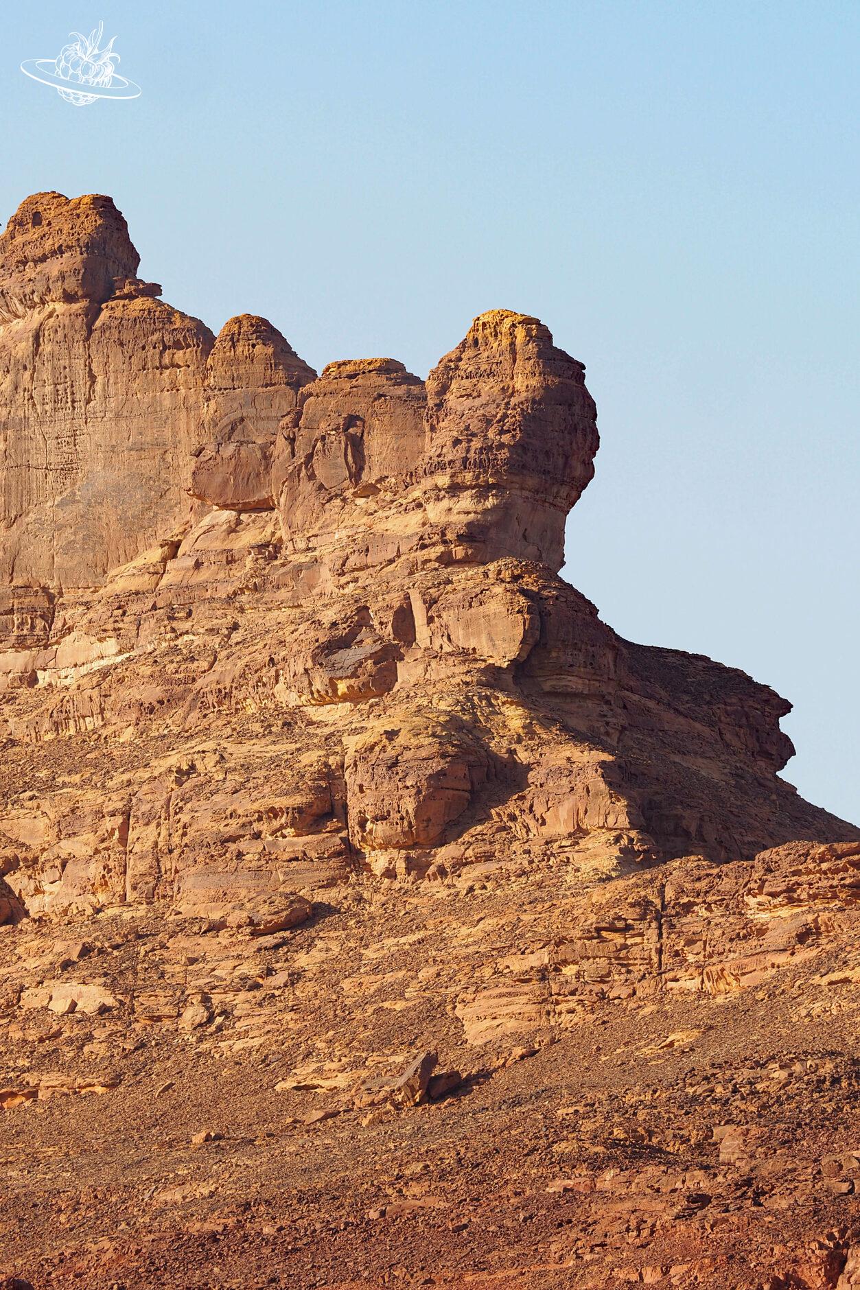 Felsen in Saudi Arabien