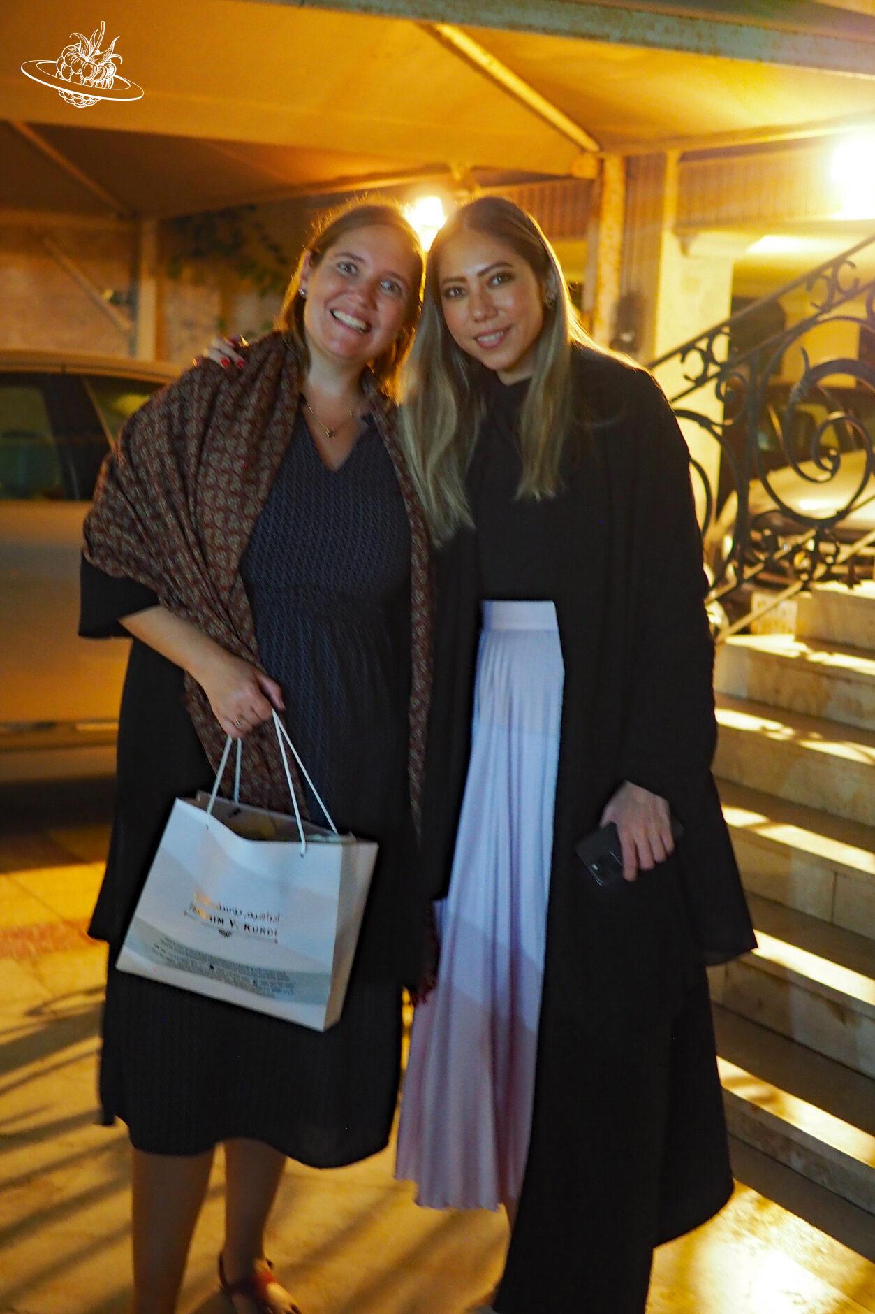 Andrea und ihre saudische Freundin