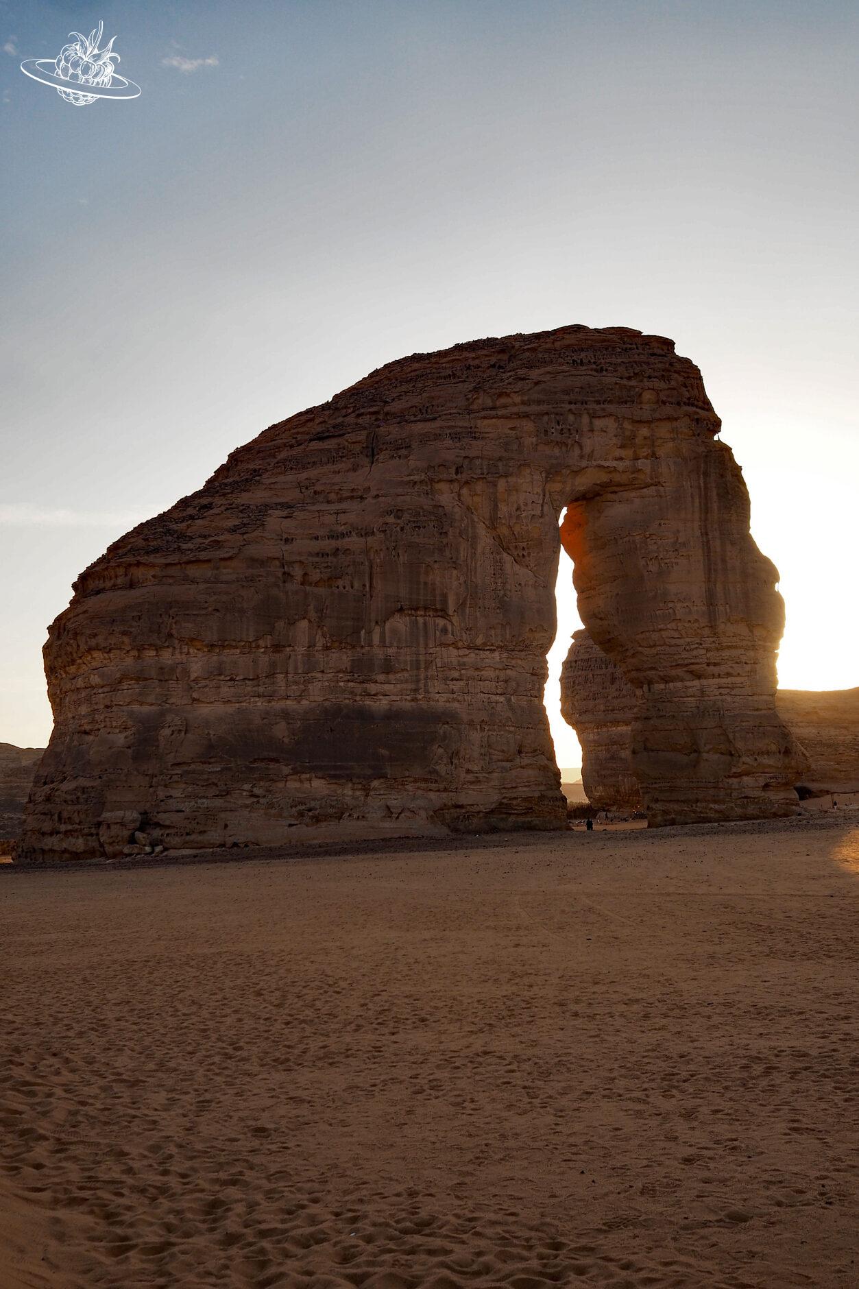 Felsformation in Form eines Elefanten