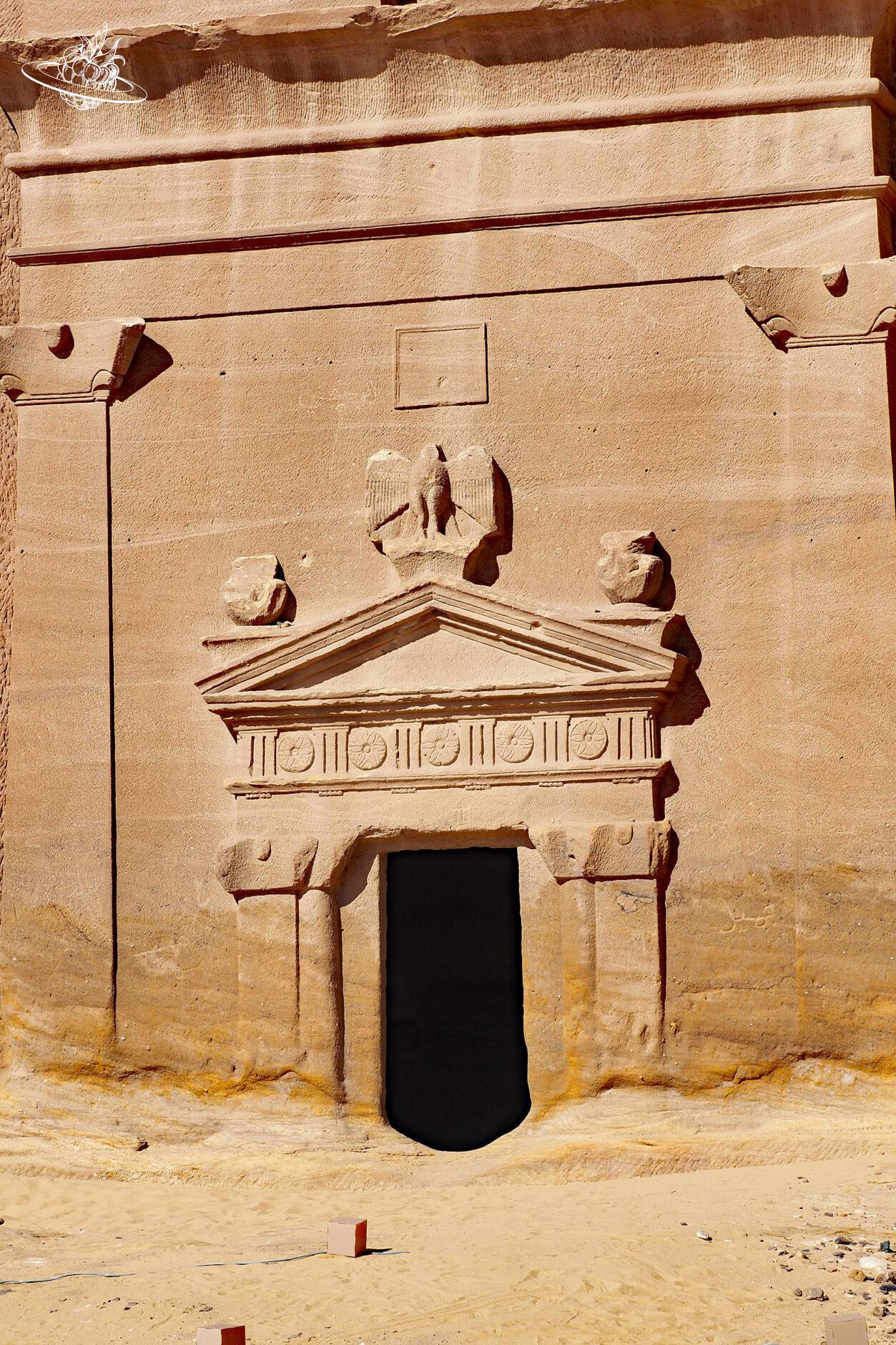 Grosses begehbares Grab