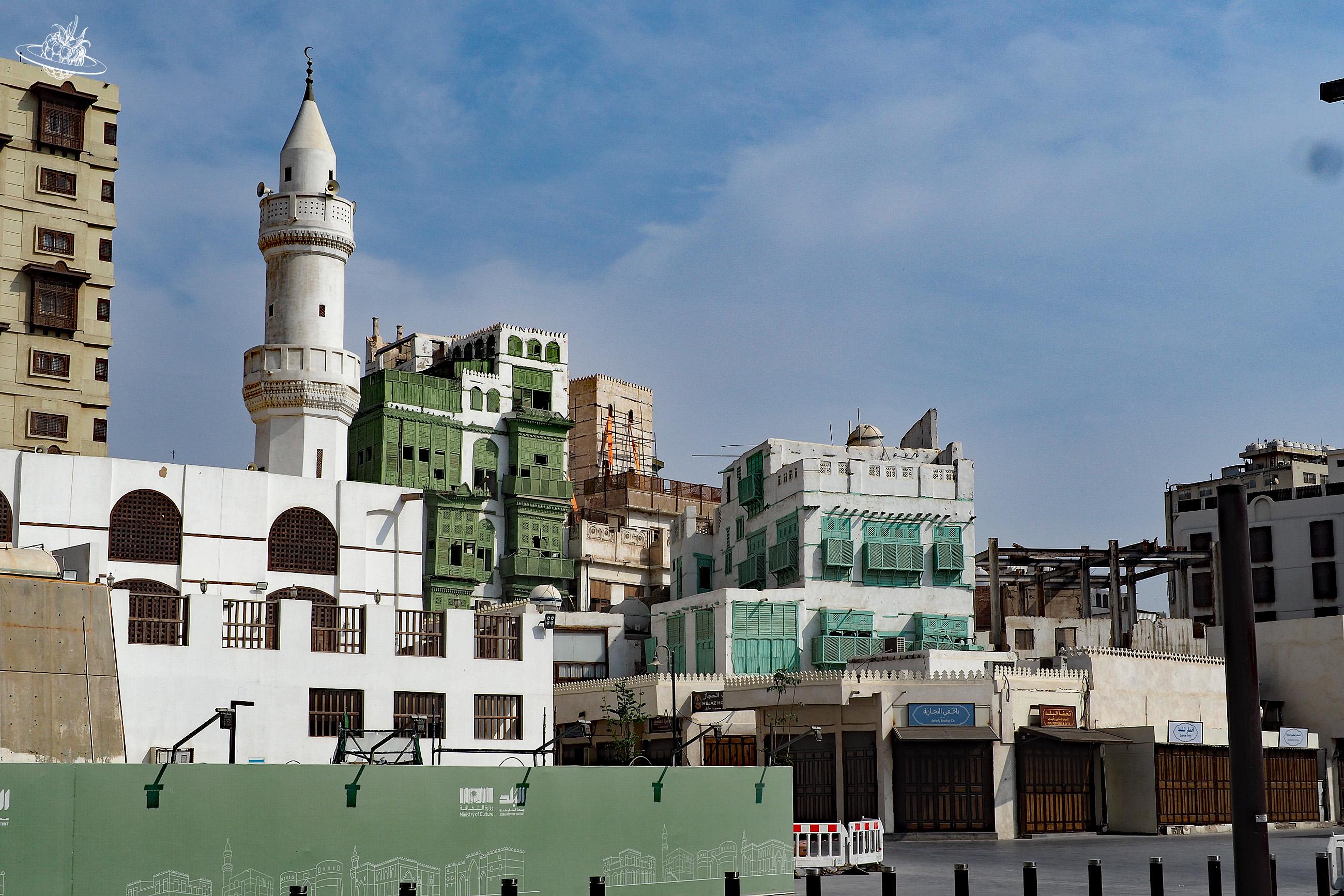 Bunte Häuser in Jeddah