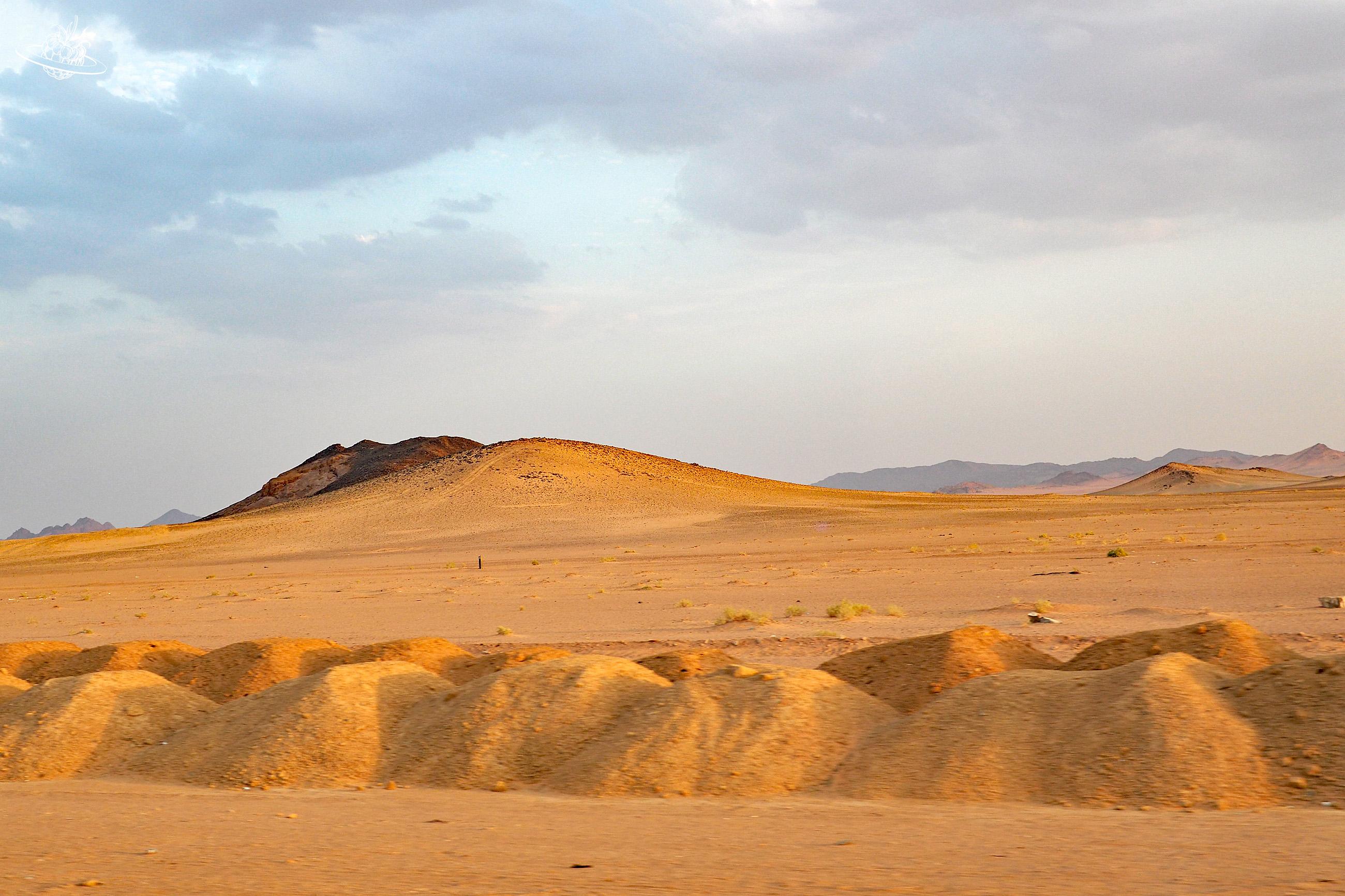 Wüstenlandschaft in Saudi Arabien