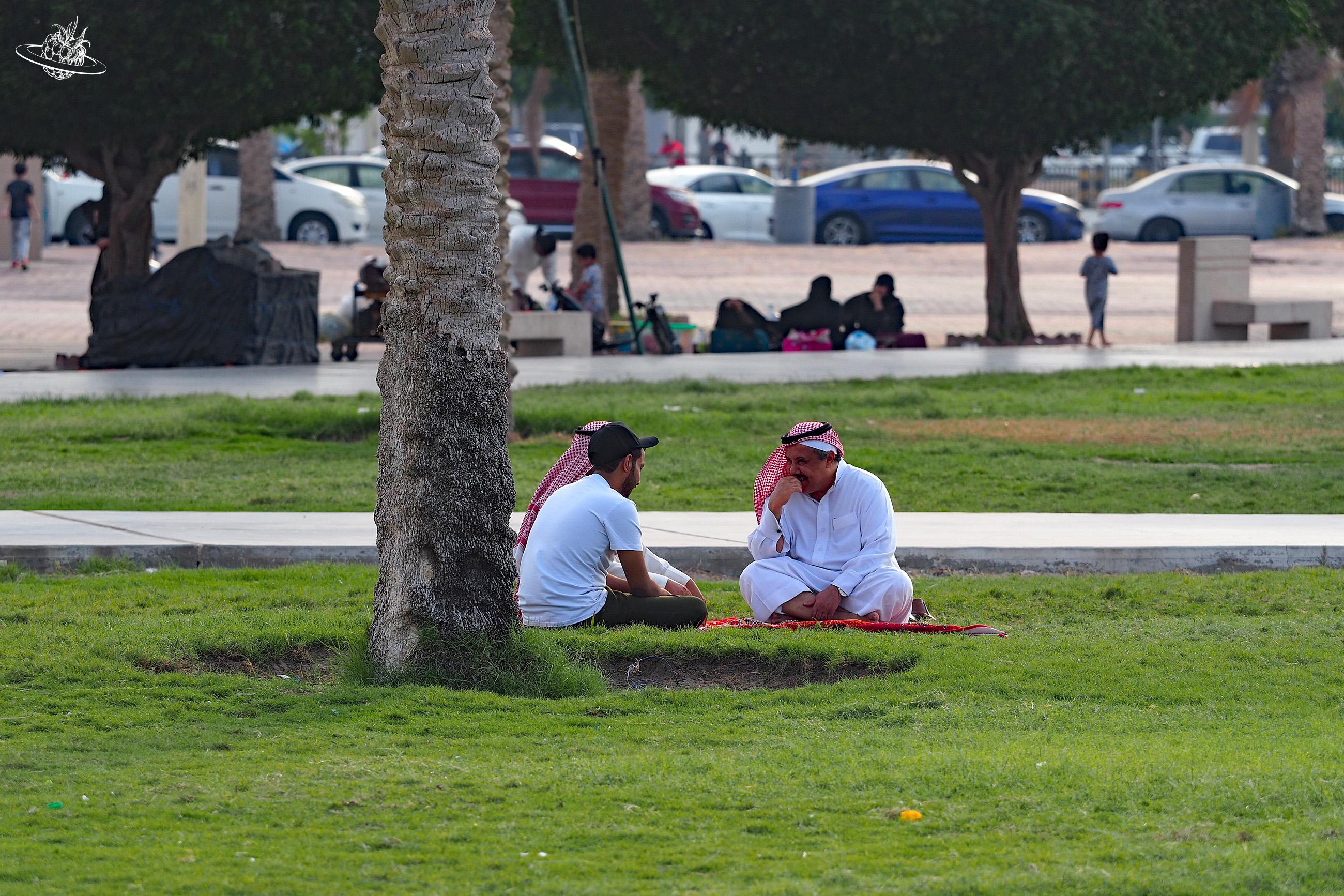 Picknicken in Saudi Arabien