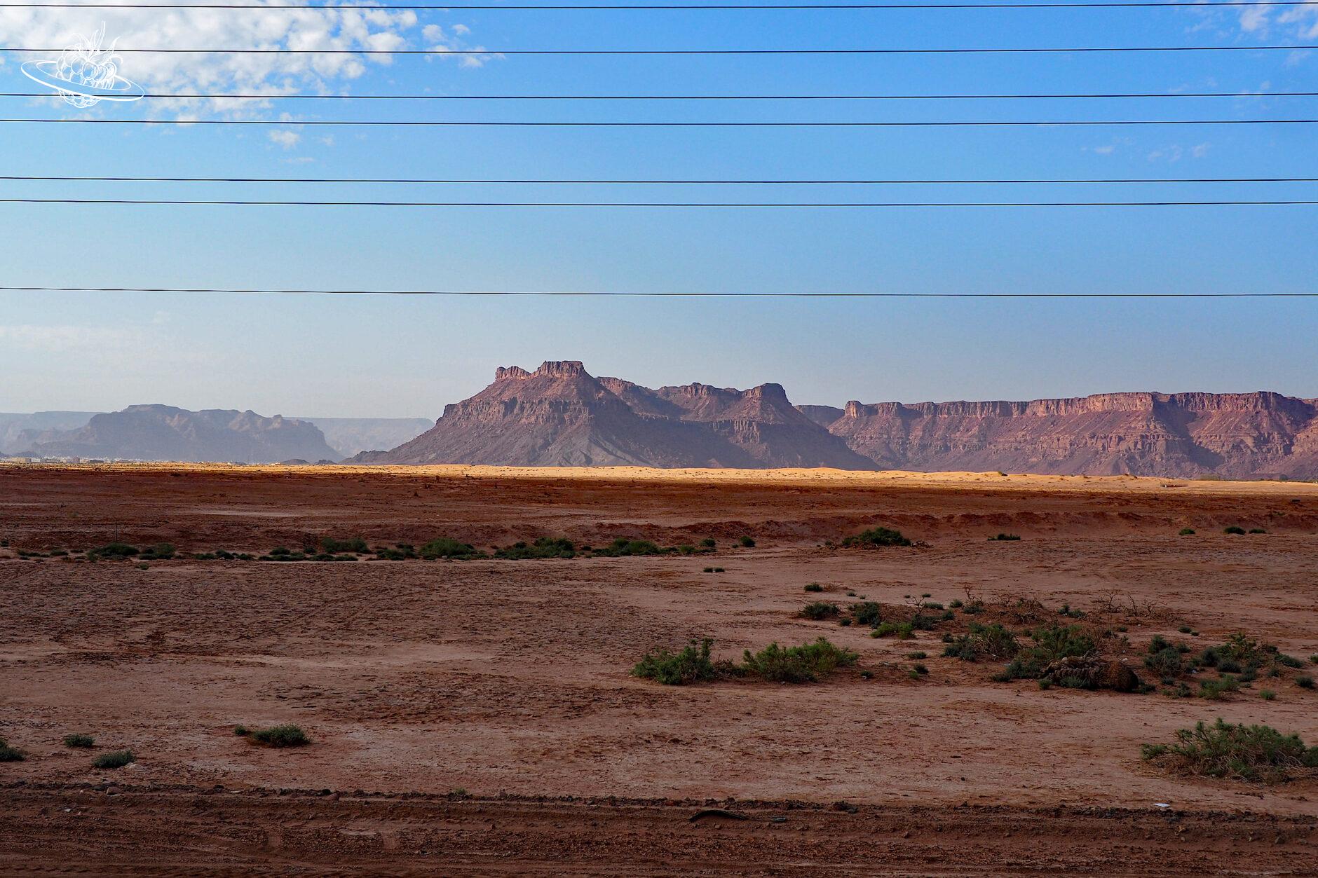 Felsgestein in der Wüste