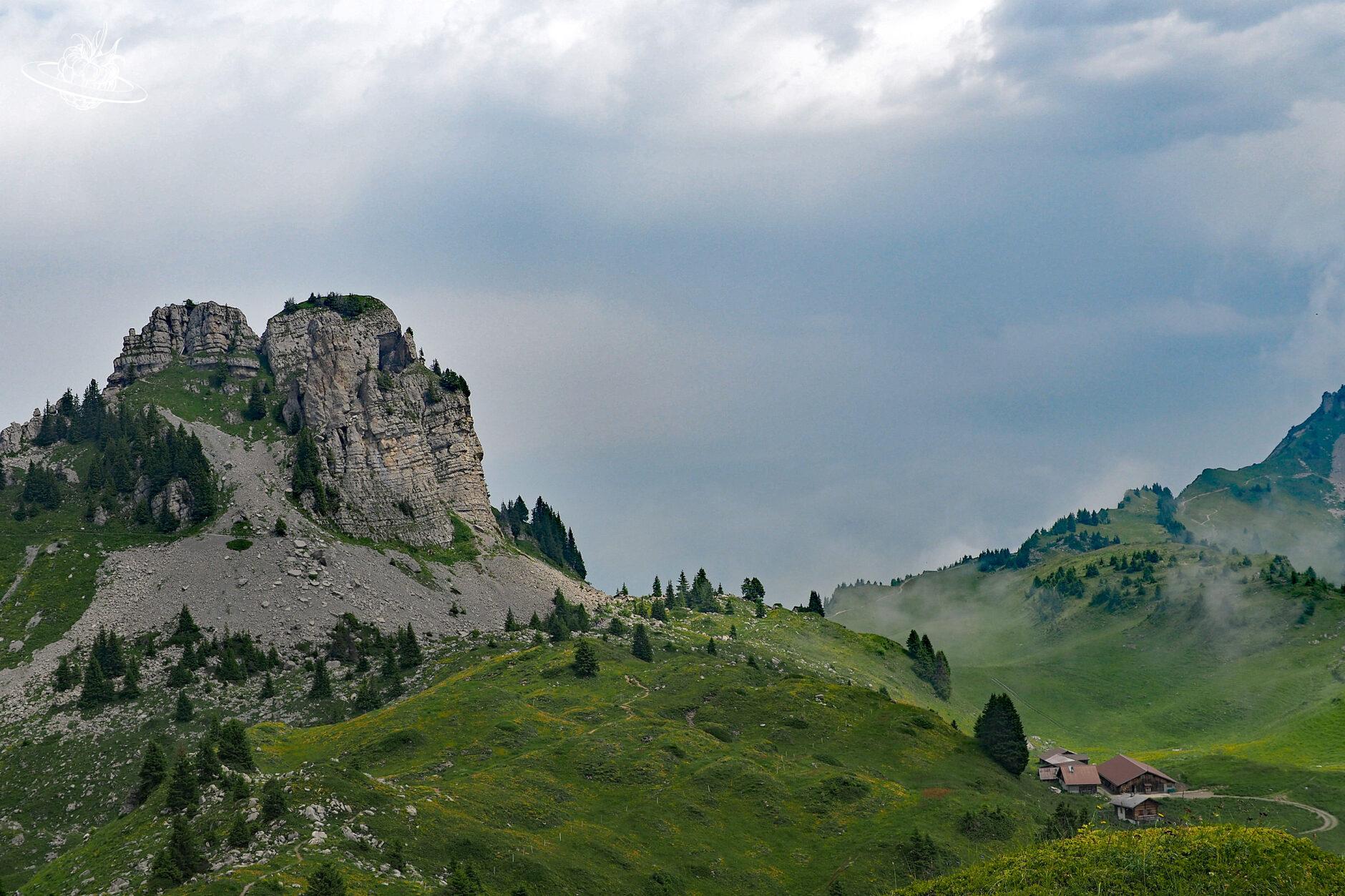 Die fantastische Aussicht von der Schynige Platte