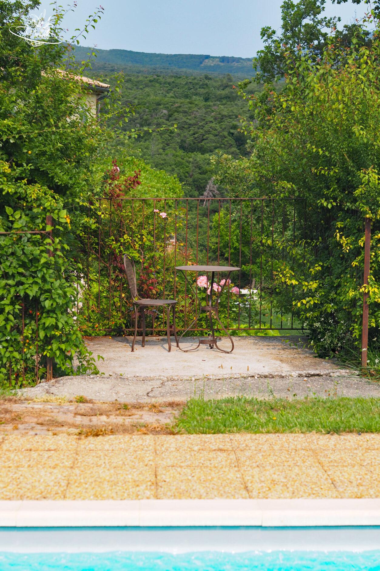 gartenplatz im grünen