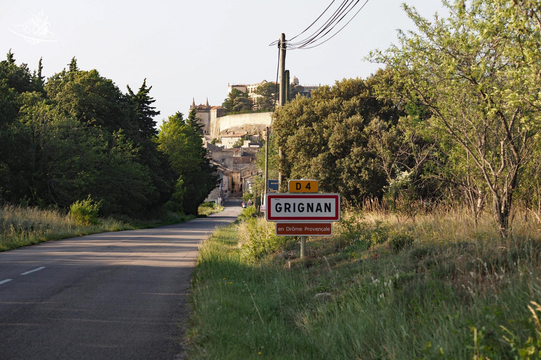 Ortsschild grignan
