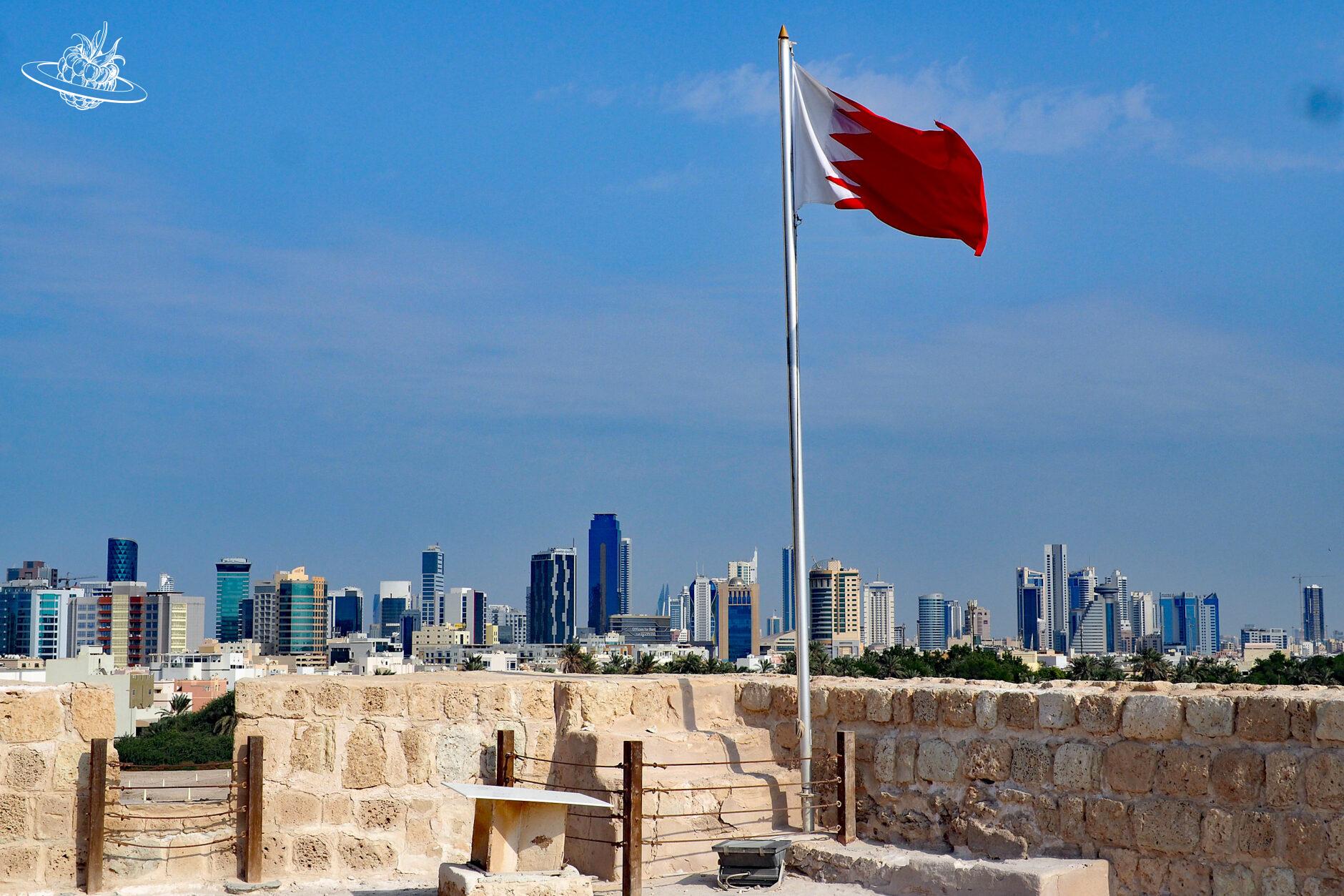 flagge von bahrain