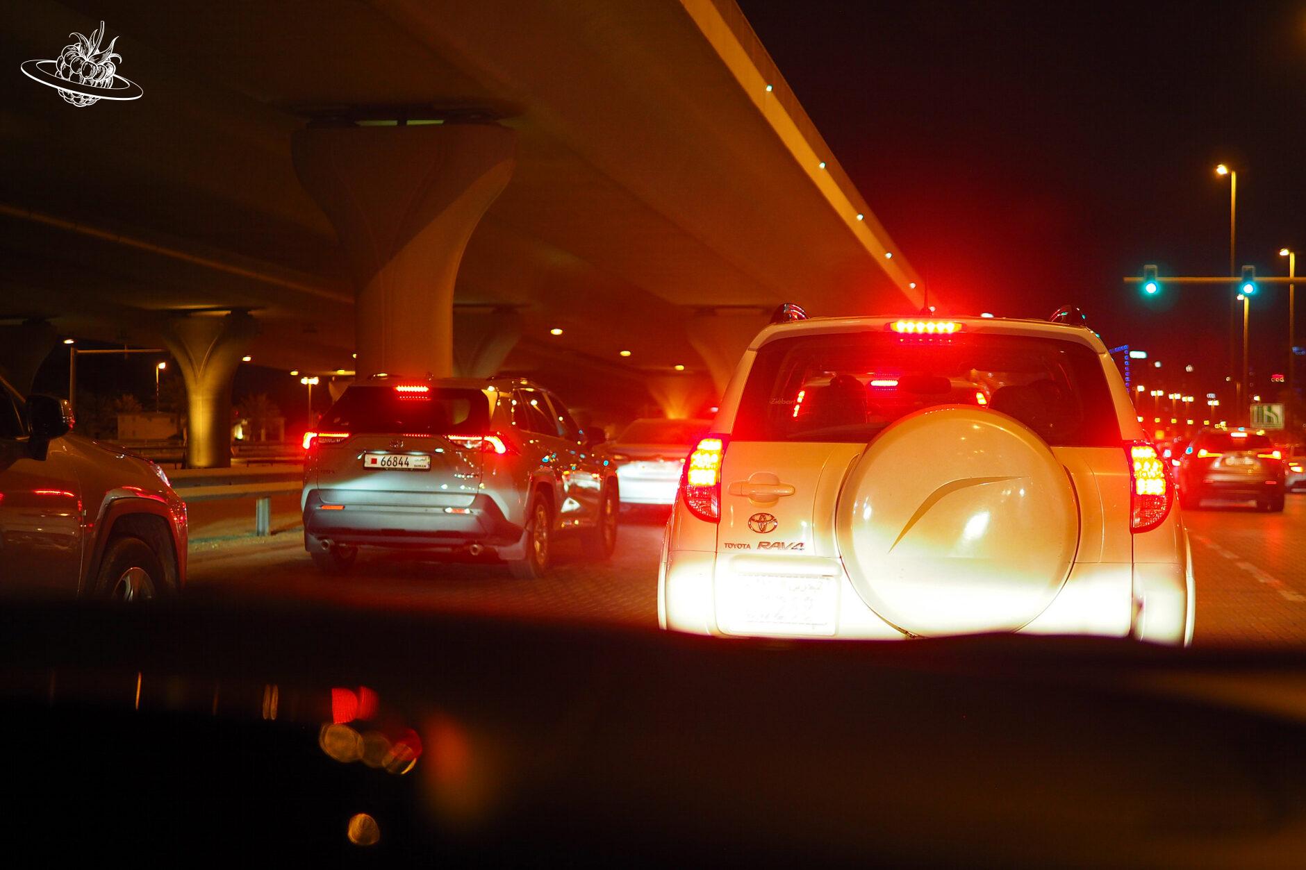 nächtlicher verkehr in bahrain