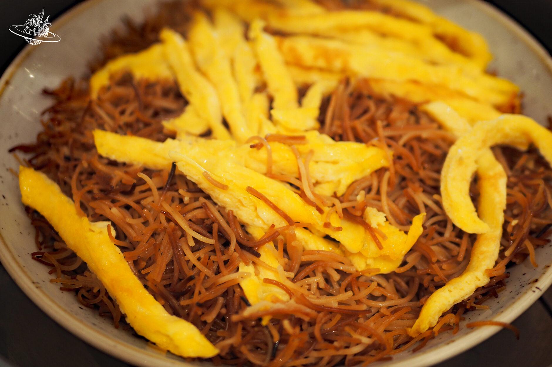 Spaghetti mit Pommes