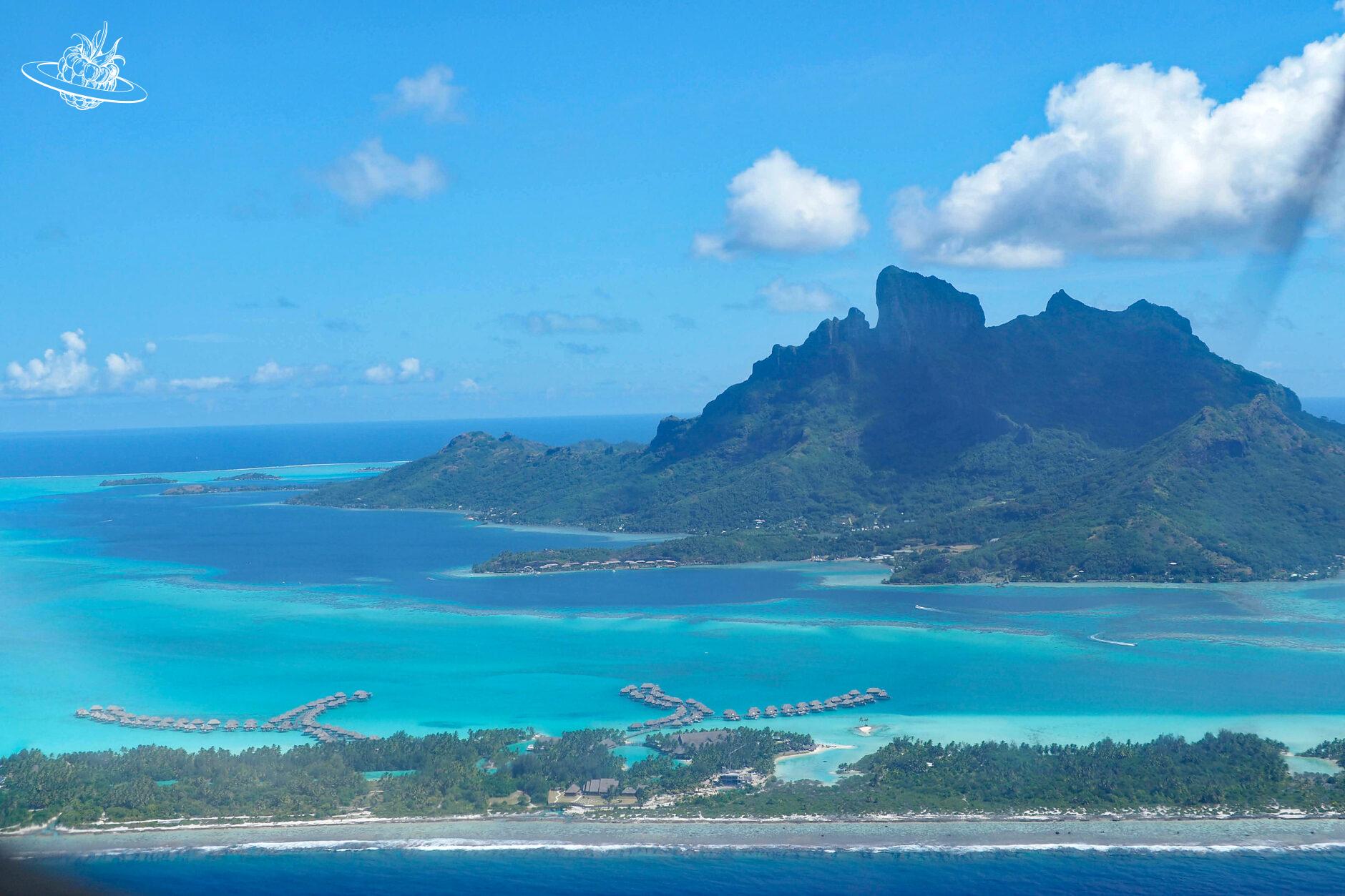 Französisch Polynesien - Bora Bora - Aus dem Flugzeug