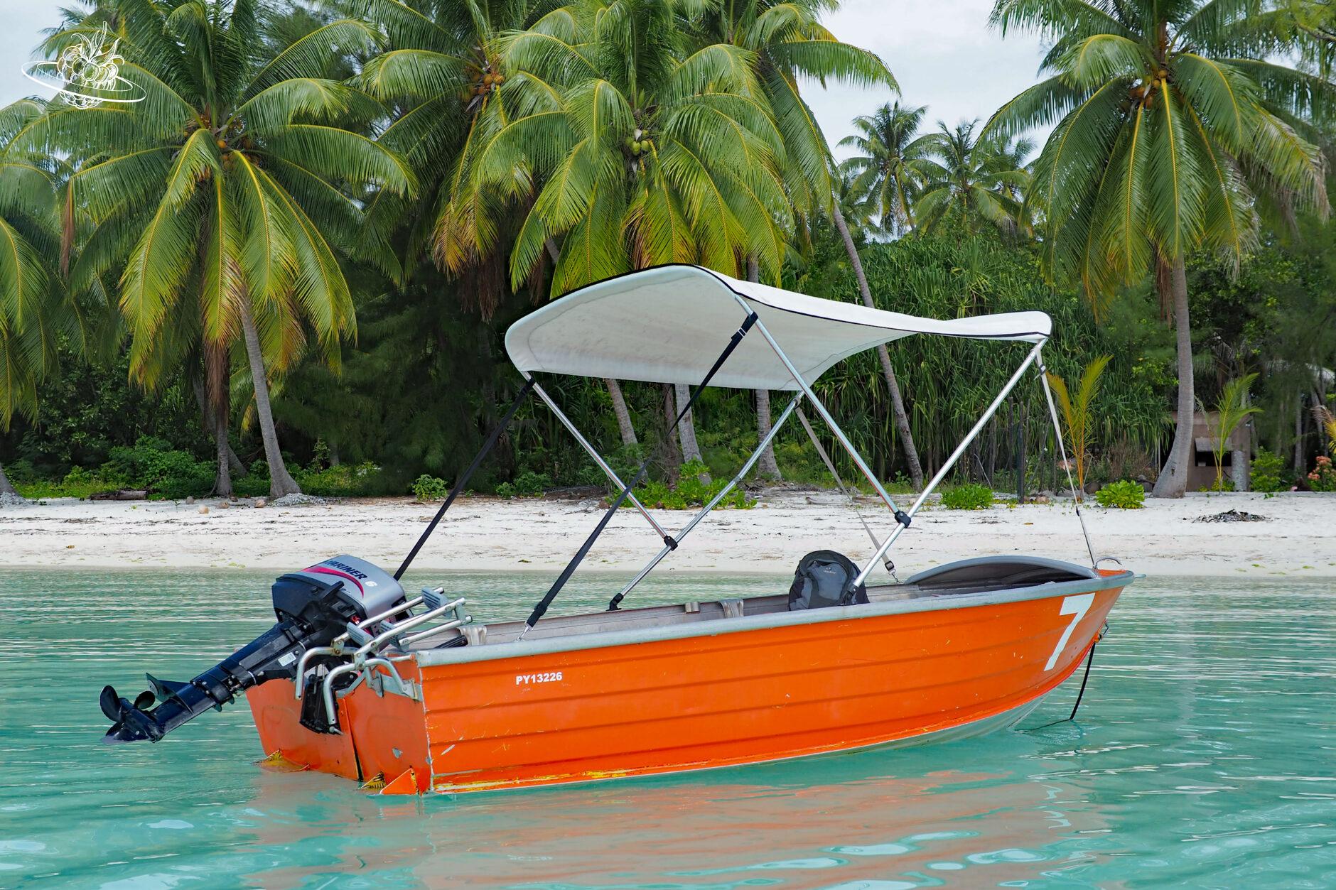 Französisch Polynesien - Bora Bora - Motorboot