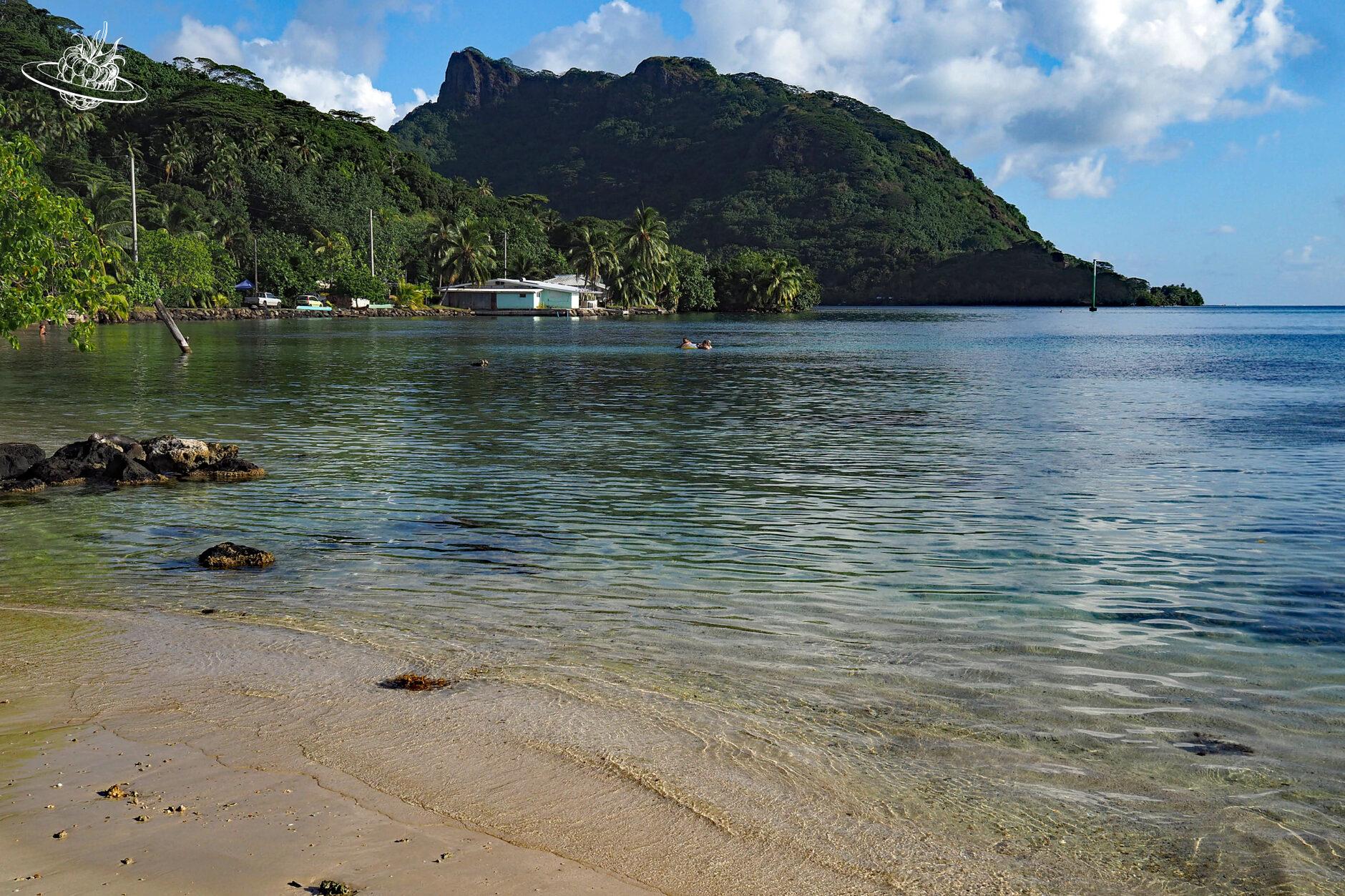 Französisch Polynesien - Huahine - Strand bei Parkbucht
