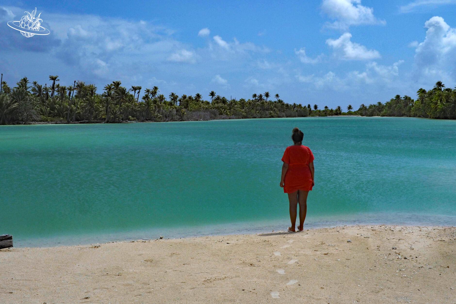 Französisch Polynesien - Rangiroa - Lagune mit Andrea