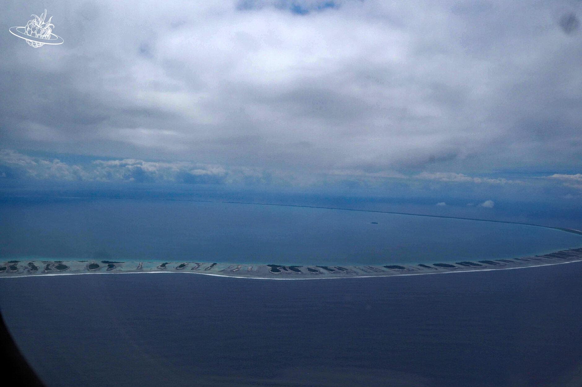 Französisch Polynesien - Tikahau - Aus dem Flugzeug