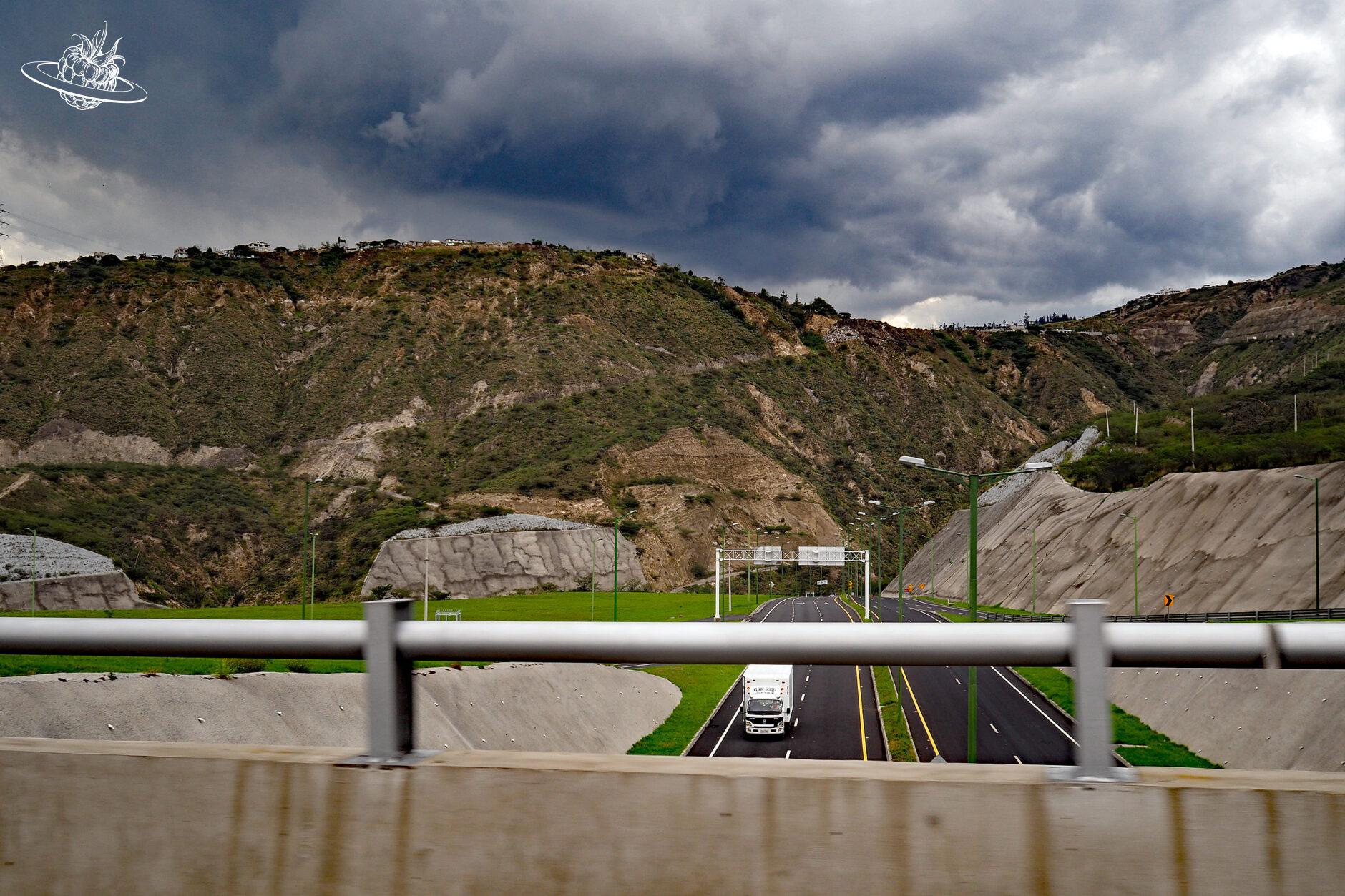 fast leere Strassen in Quito