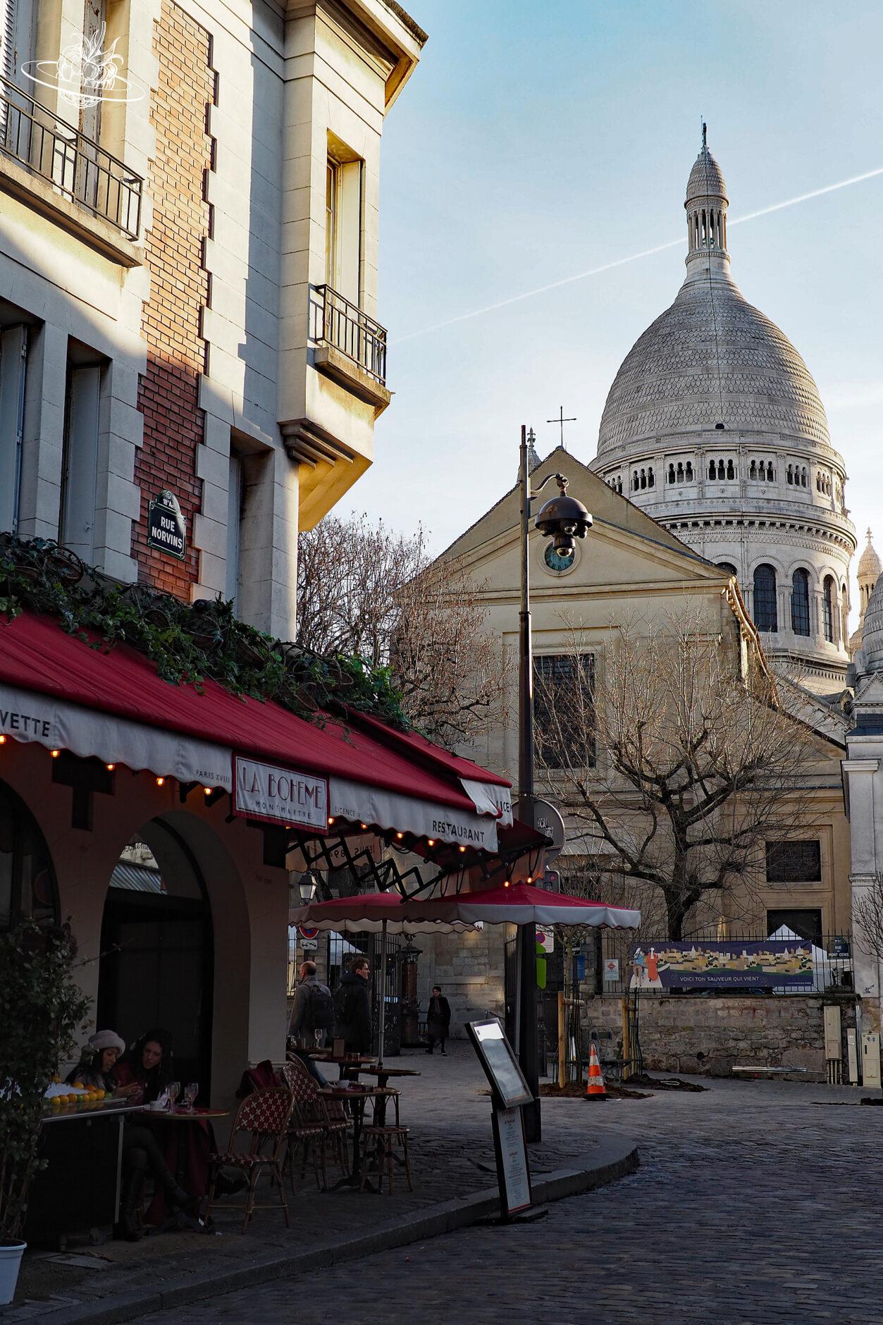 typisches Viertel in Paris