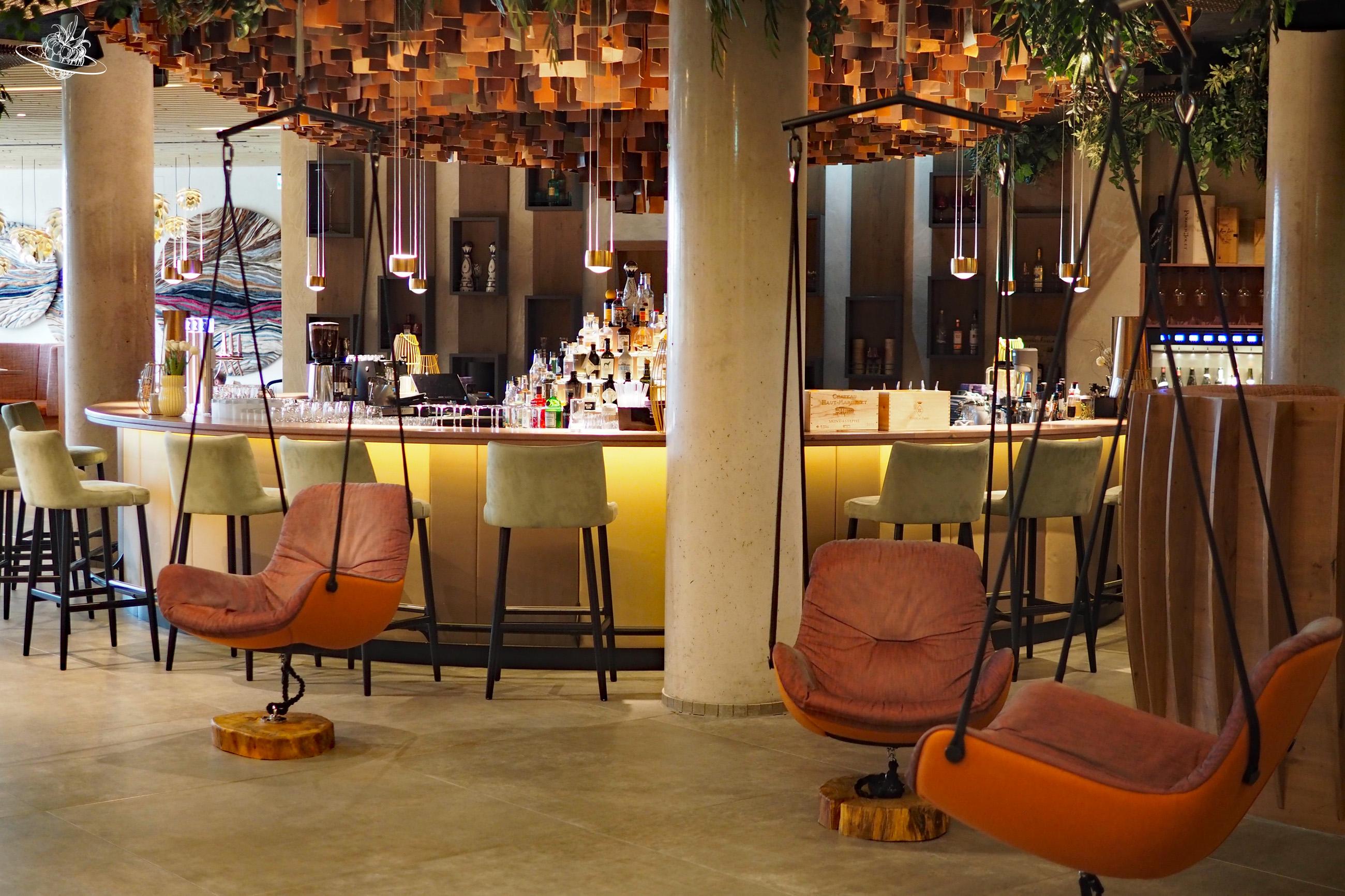 Schaukelsessel in der Lobby