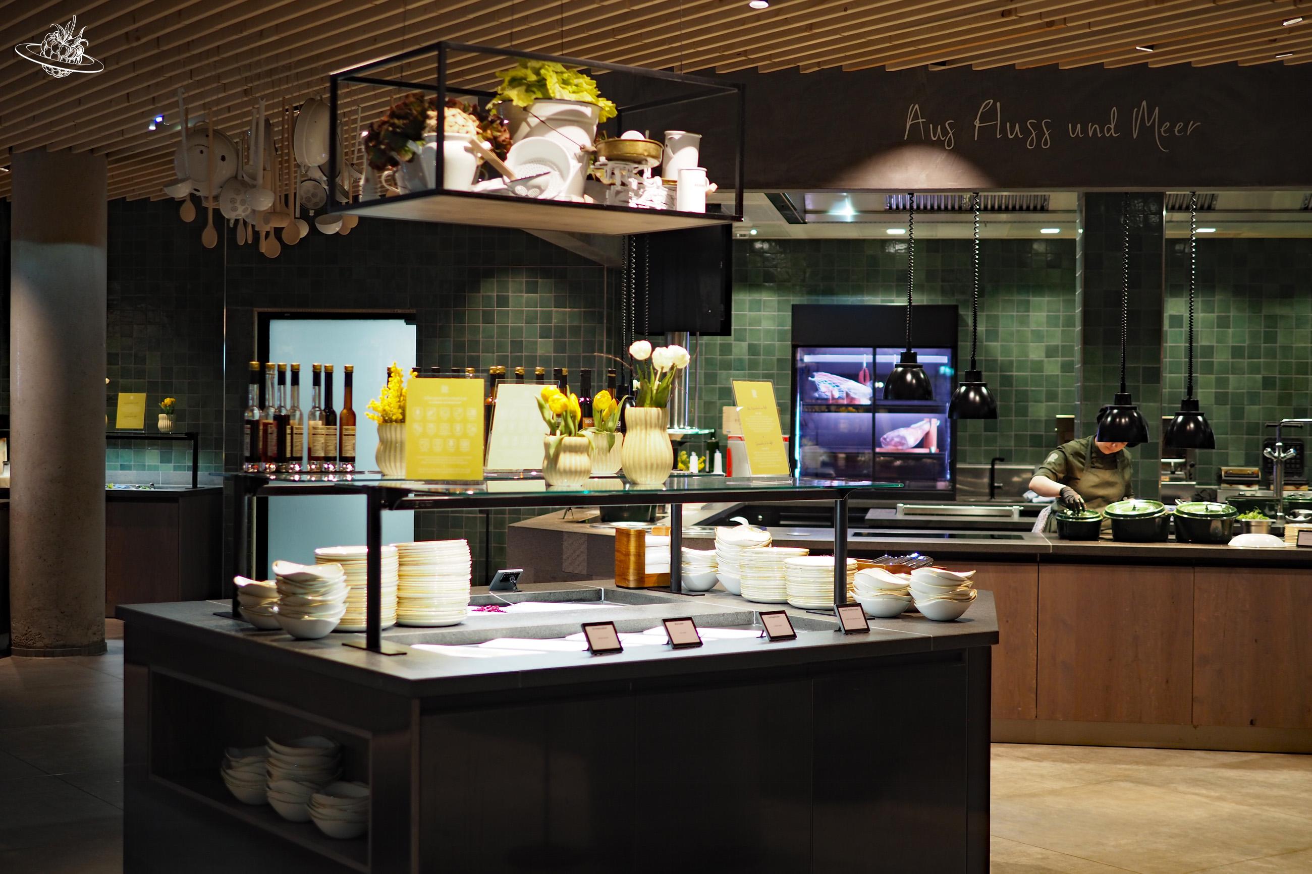 Küchenbuffet im Hotel