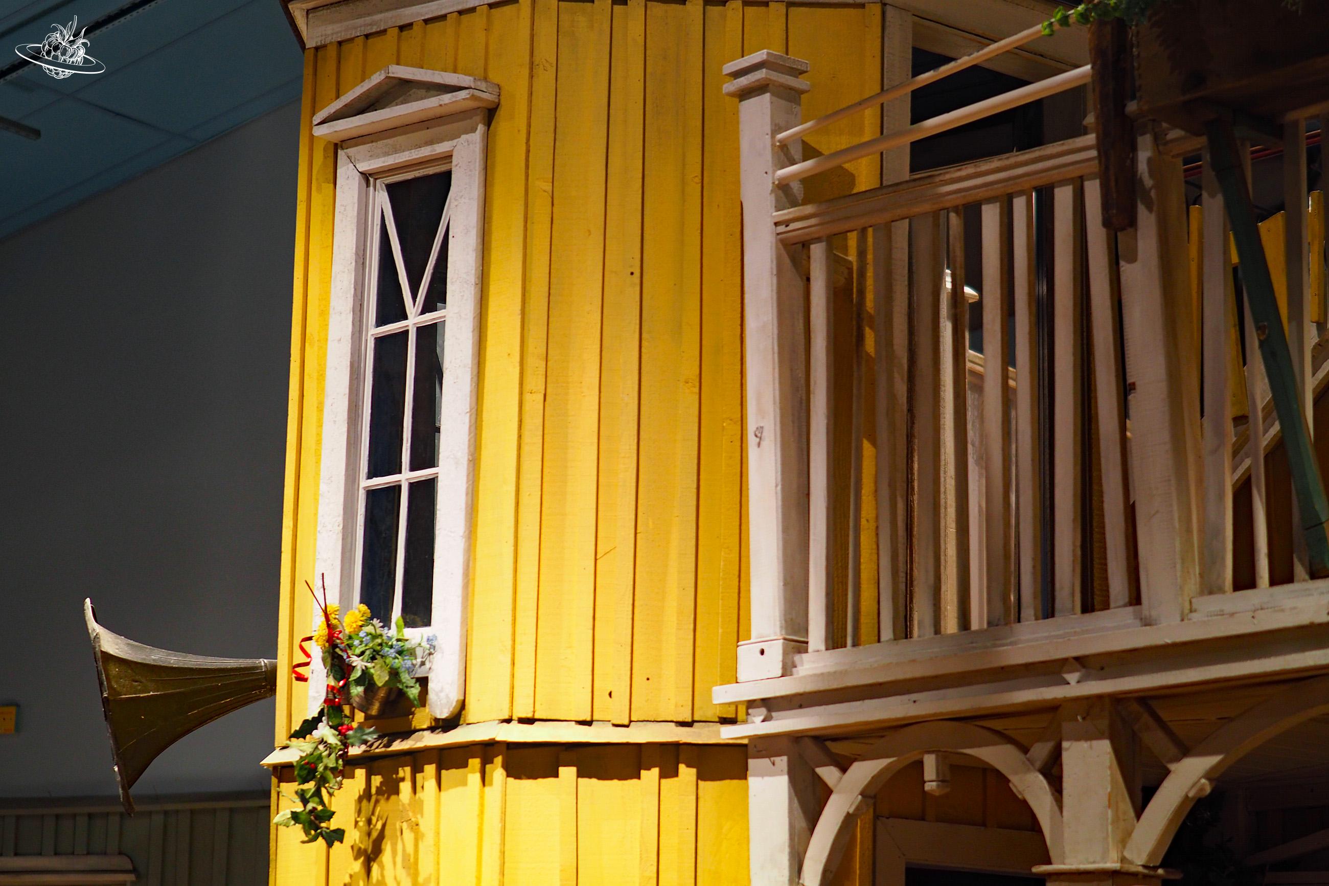 gelbes Haus von Pippi Langstrumpf als Spielhaus