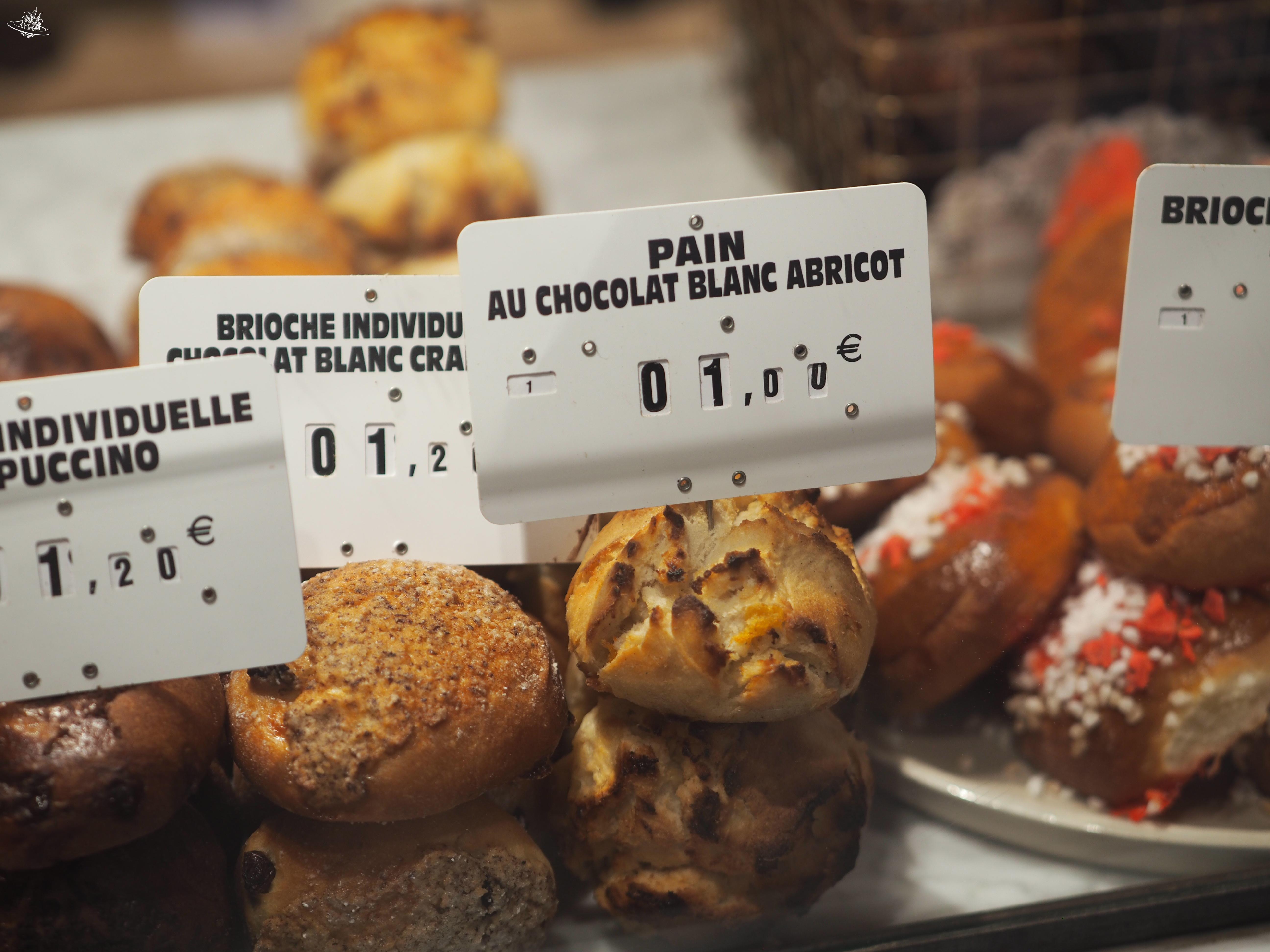 verschiedene Schokobrötchen