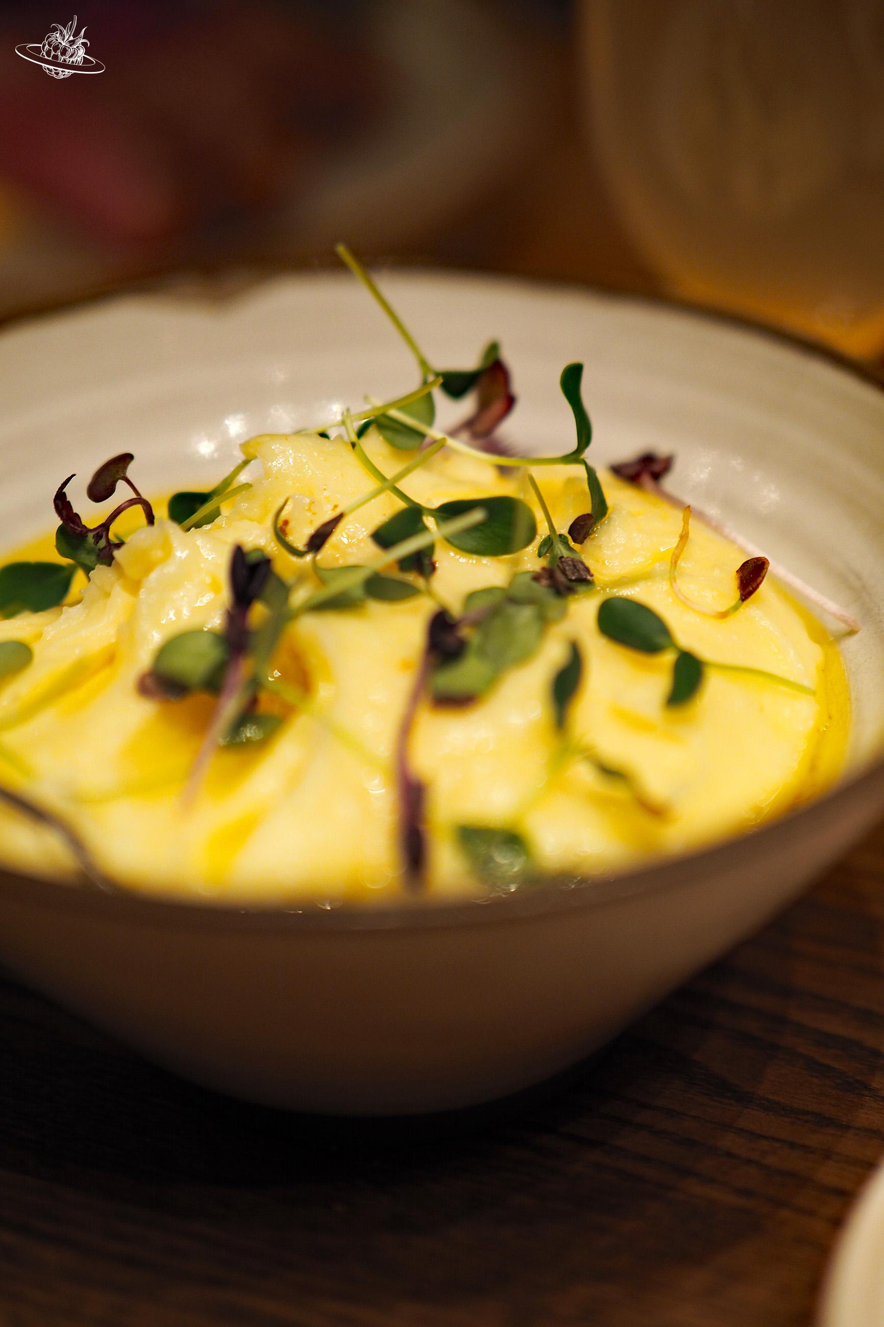 Kartoffelstock in der Schüssel