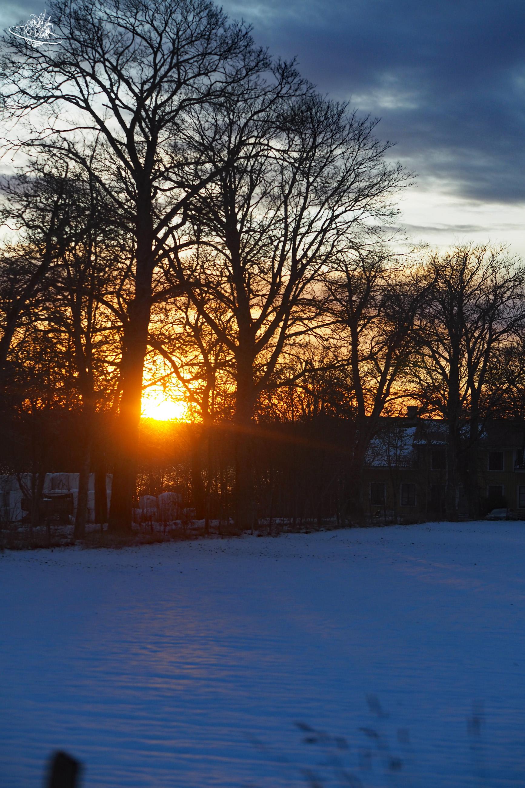 Sonnenuntergang am Nachmittag