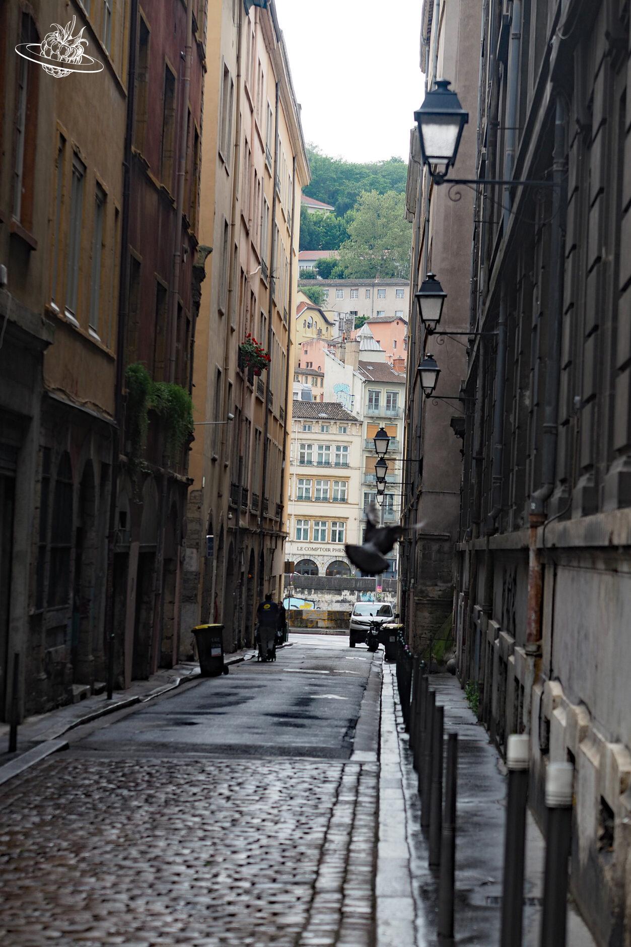 Seitenstrasse in Lyon