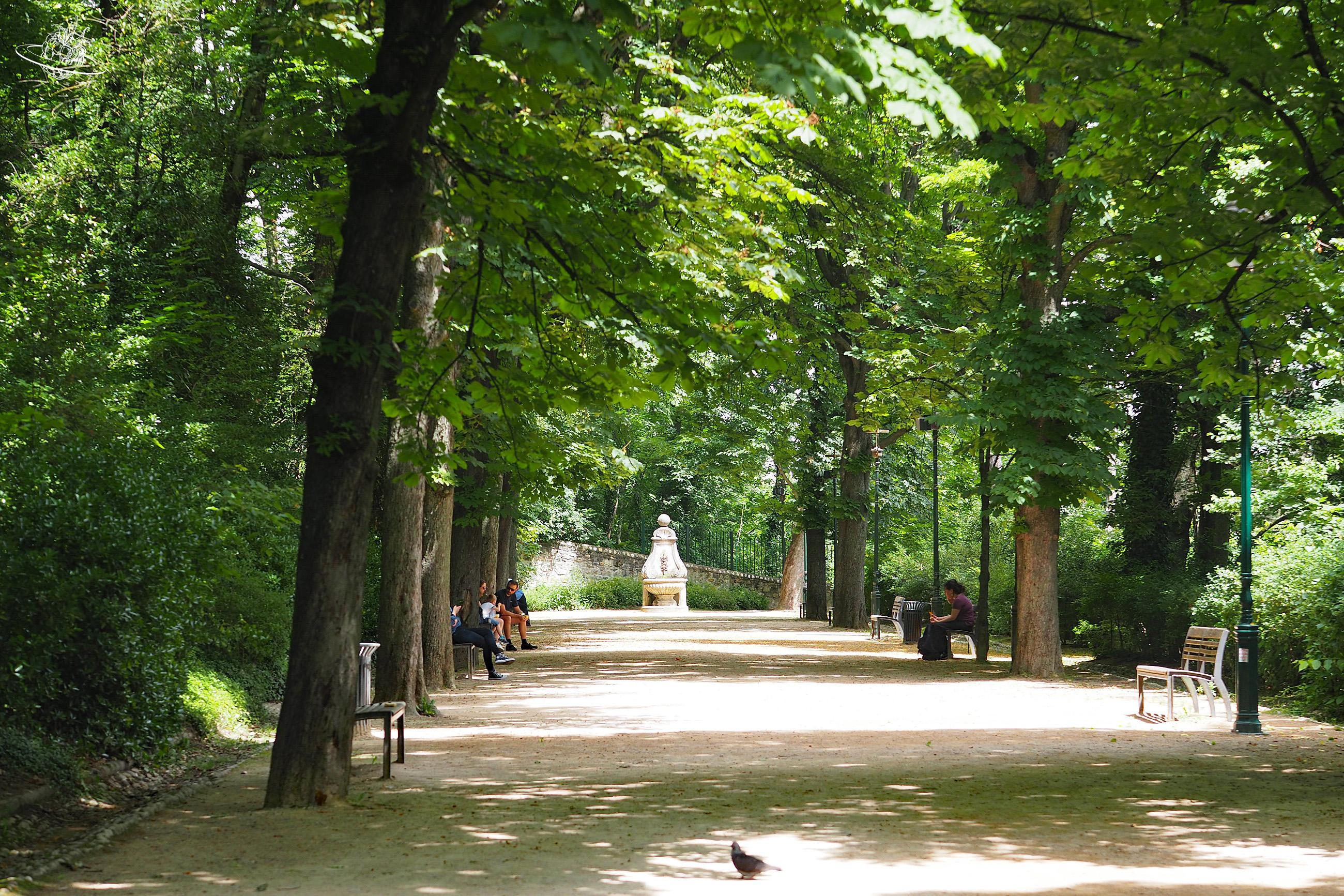 ruhiges Plätzchen in einer Allee